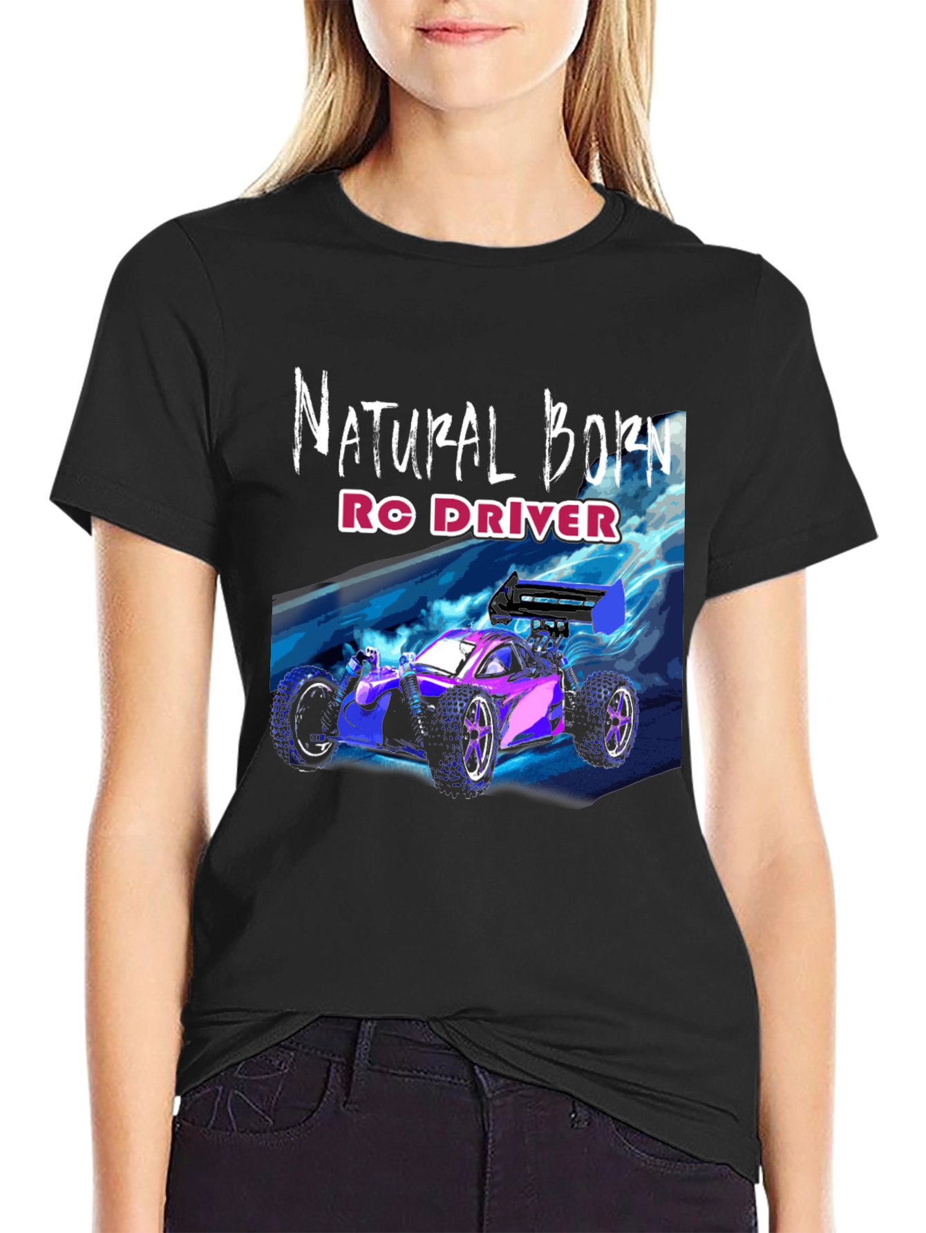 Natural Born RC Driver Graphic Tee