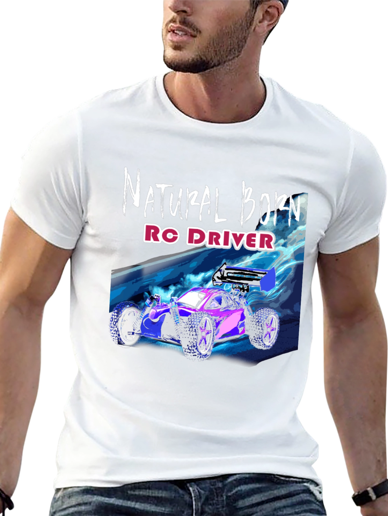 Natural Born RC Driver Graphic Tee