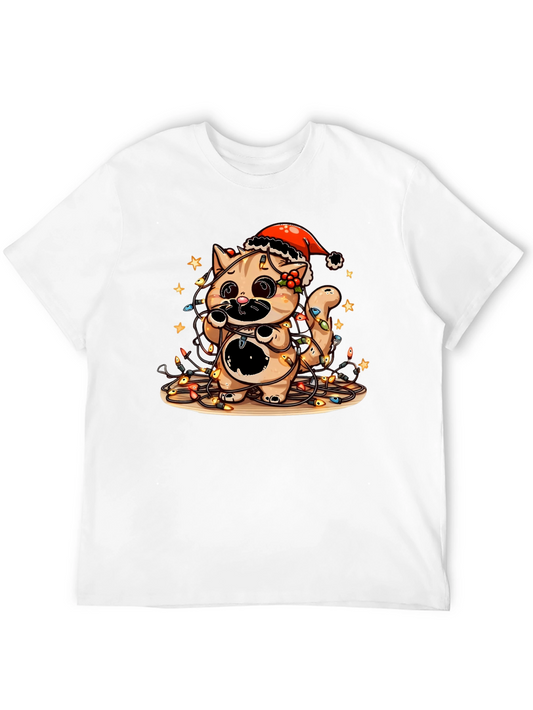 Cute Christmas Cat T-Shirt