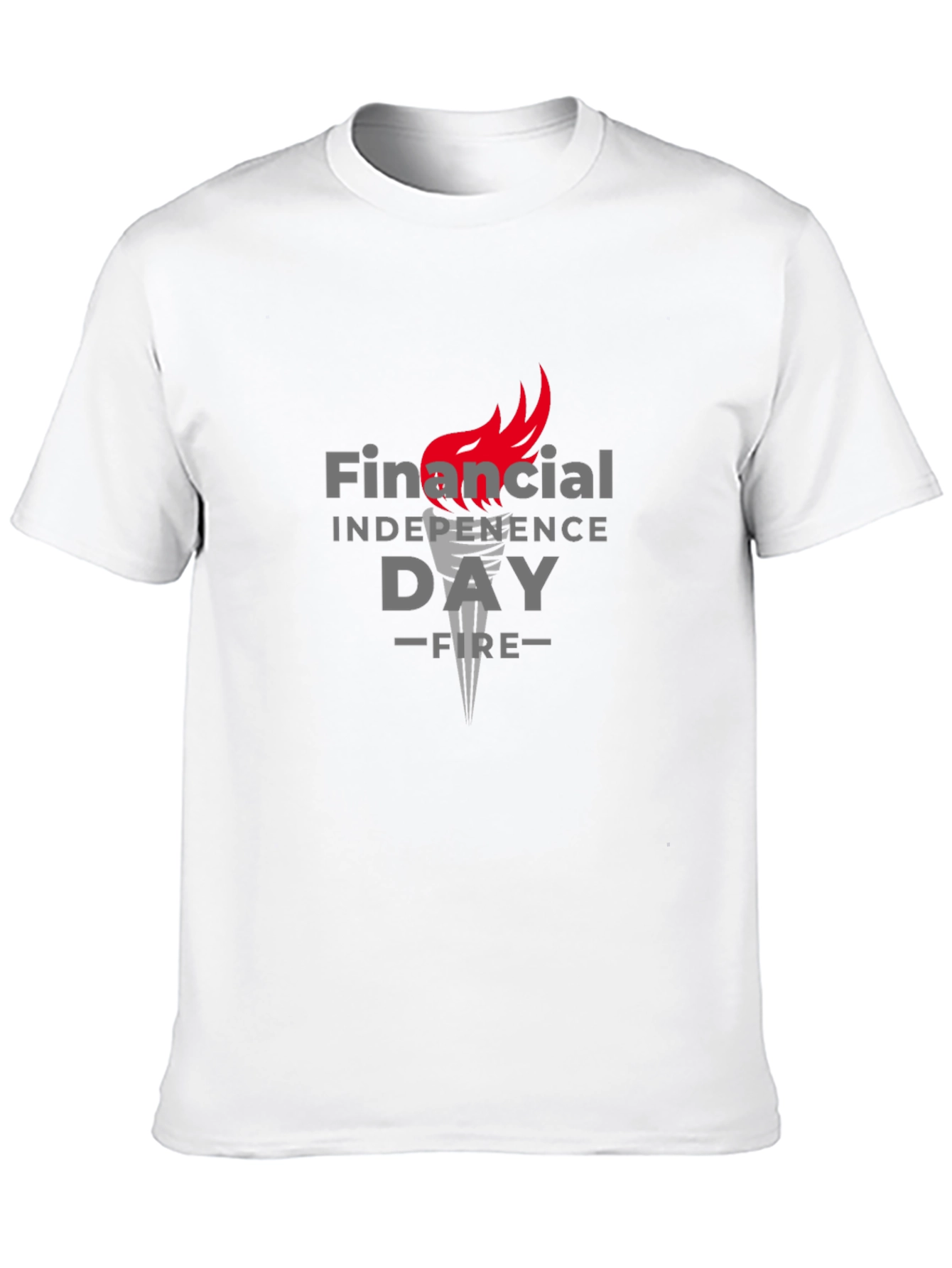 Financial Independence Day Black T-Shirt