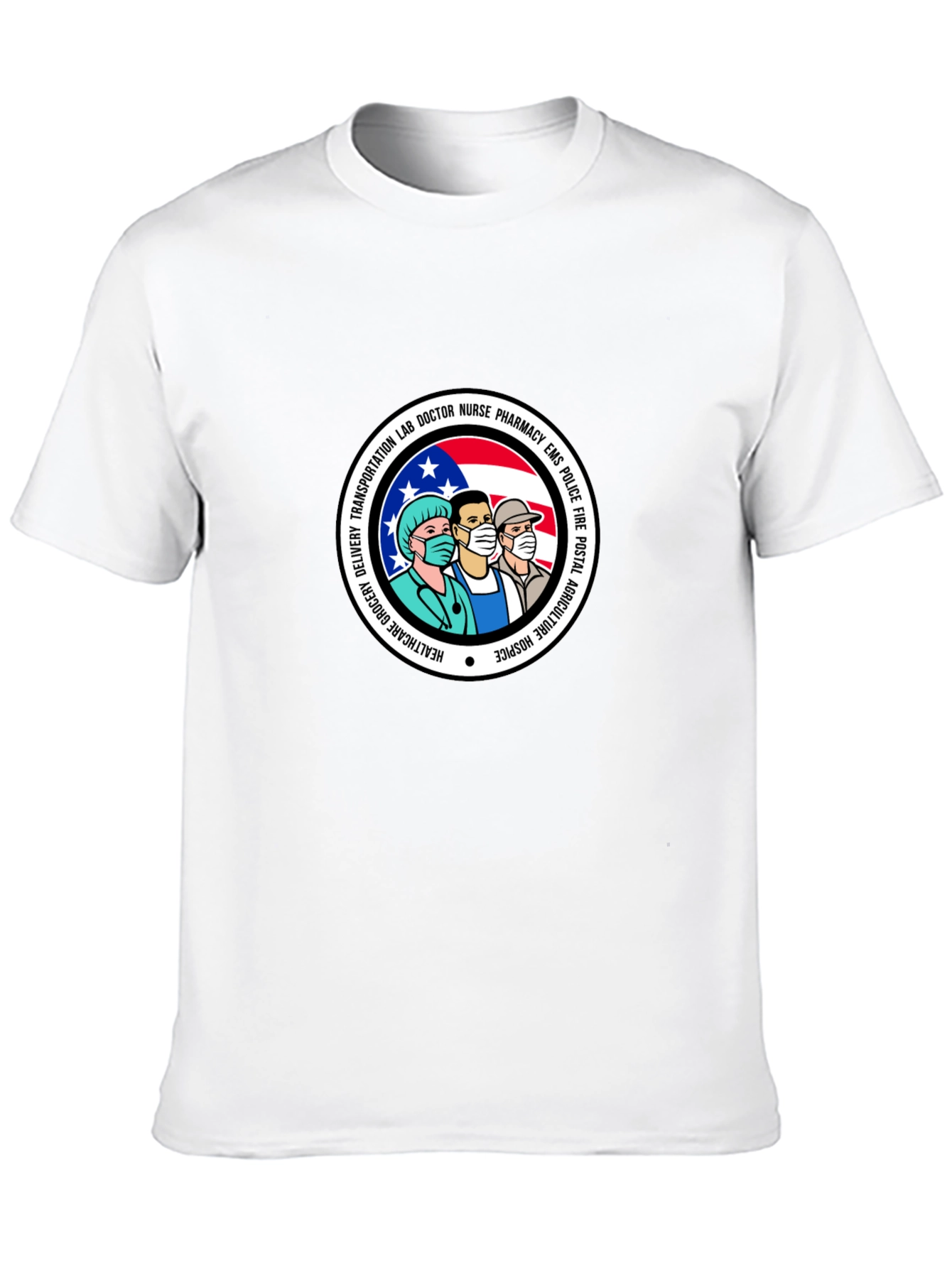 Essential Workers Graphic T-Shirt