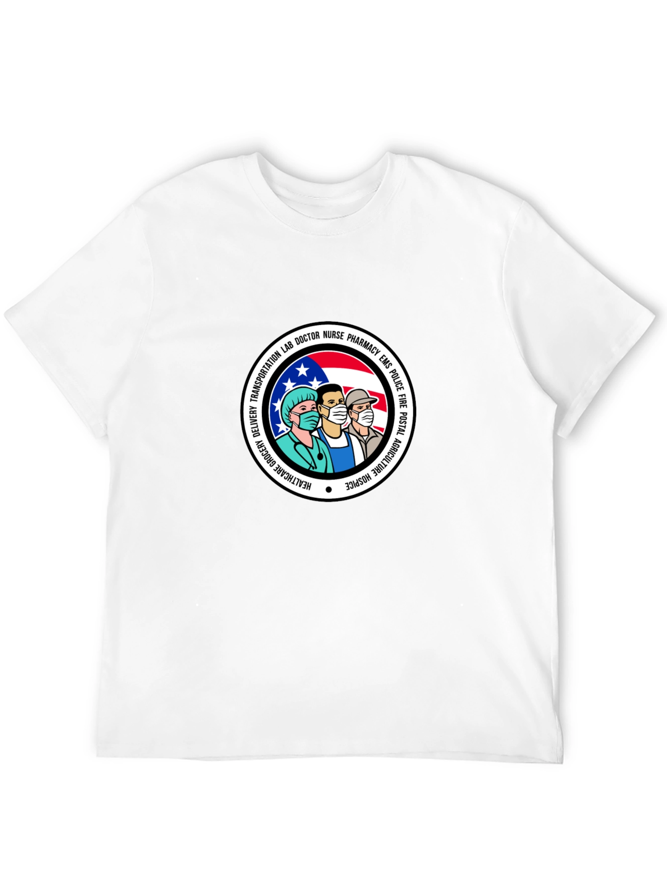 Essential Workers Graphic T-Shirt