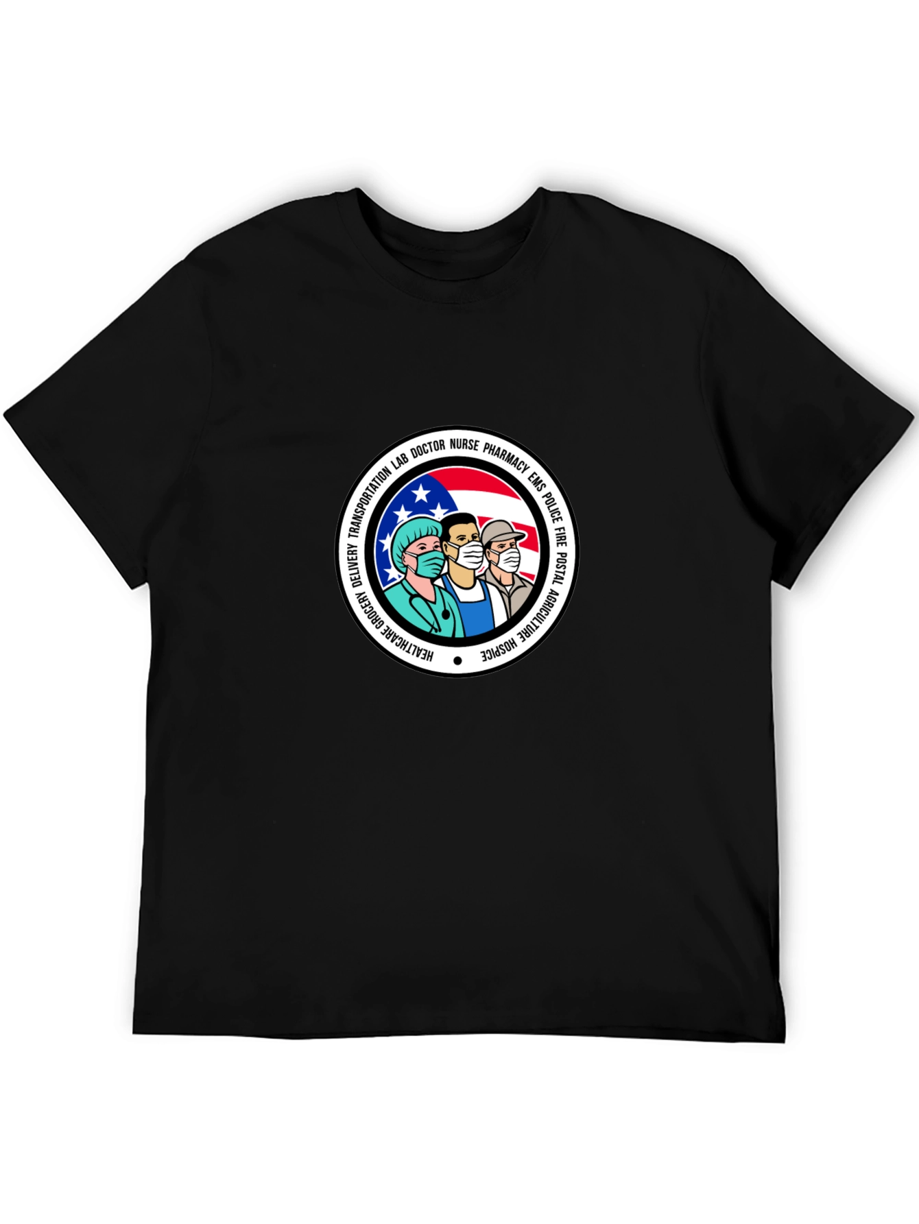 Essential Workers Graphic T-Shirt