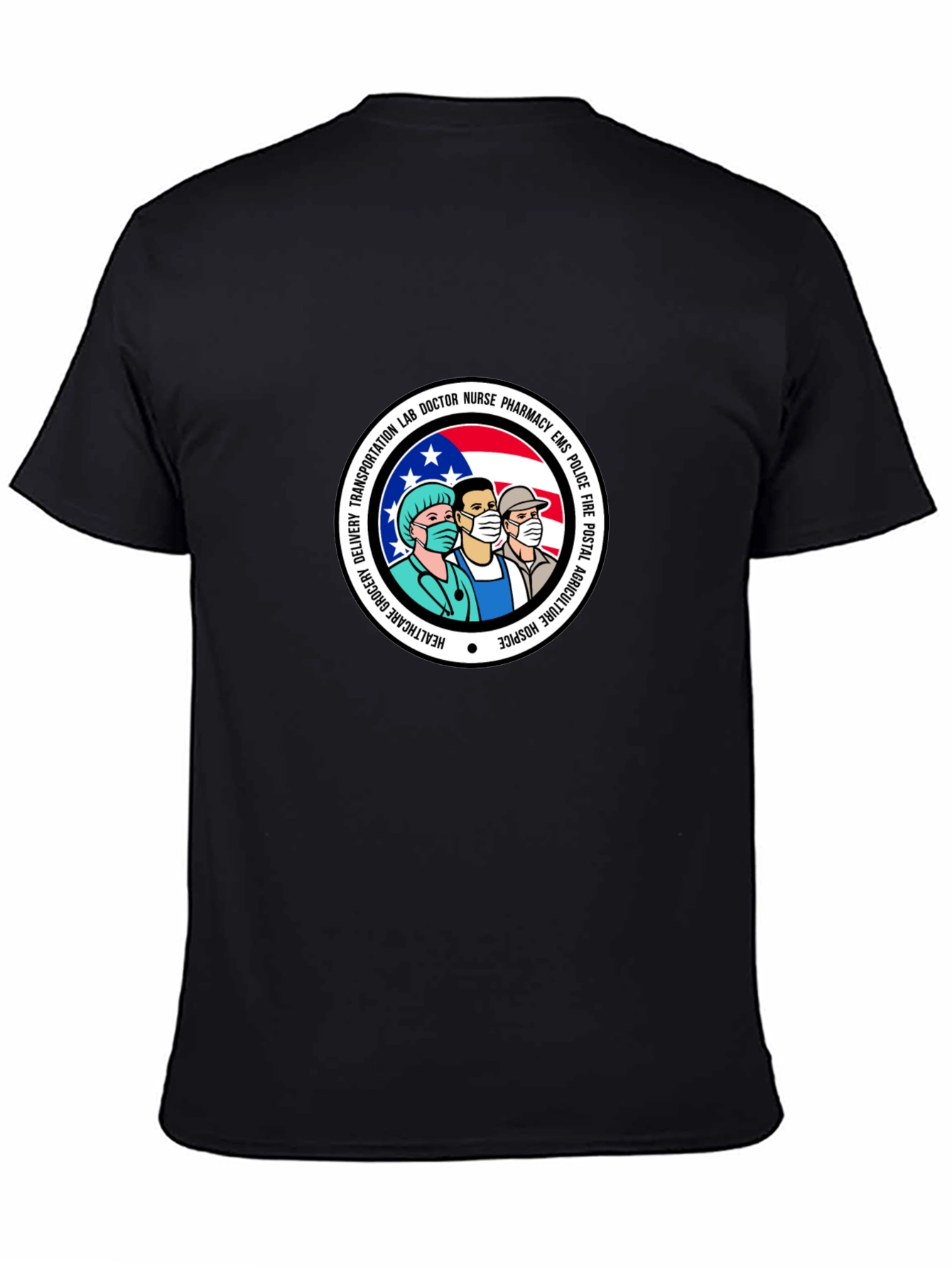 Essential Workers Graphic T-Shirt