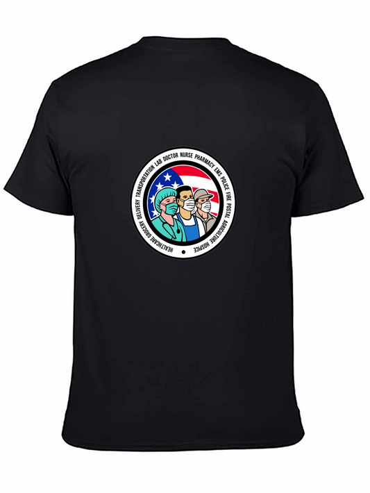 Essential Workers Graphic T-Shirt