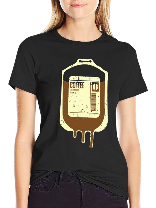 Coffee IV Drip T-Shirt - Extra Bold Brew Tee