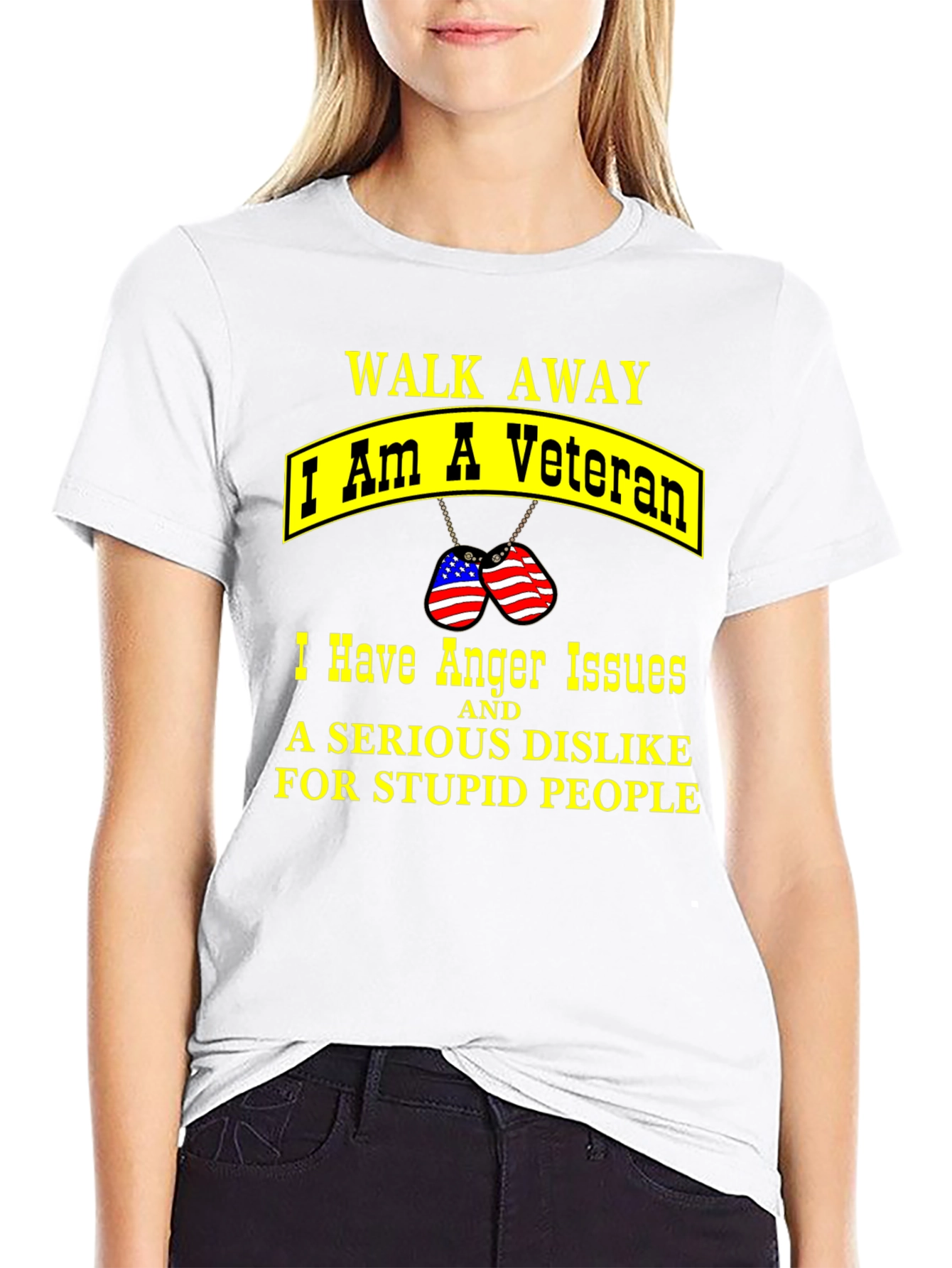 Veteran Anger Issues Graphic T-Shirt