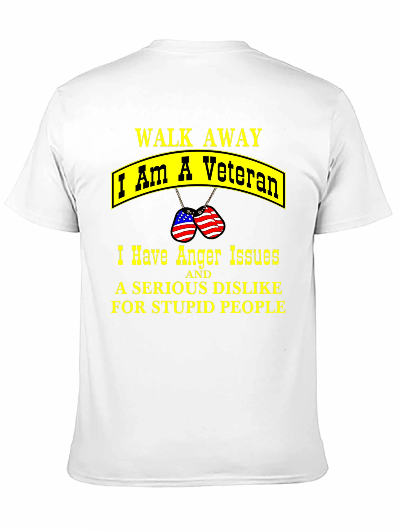 Veteran Anger Issues Graphic T-Shirt