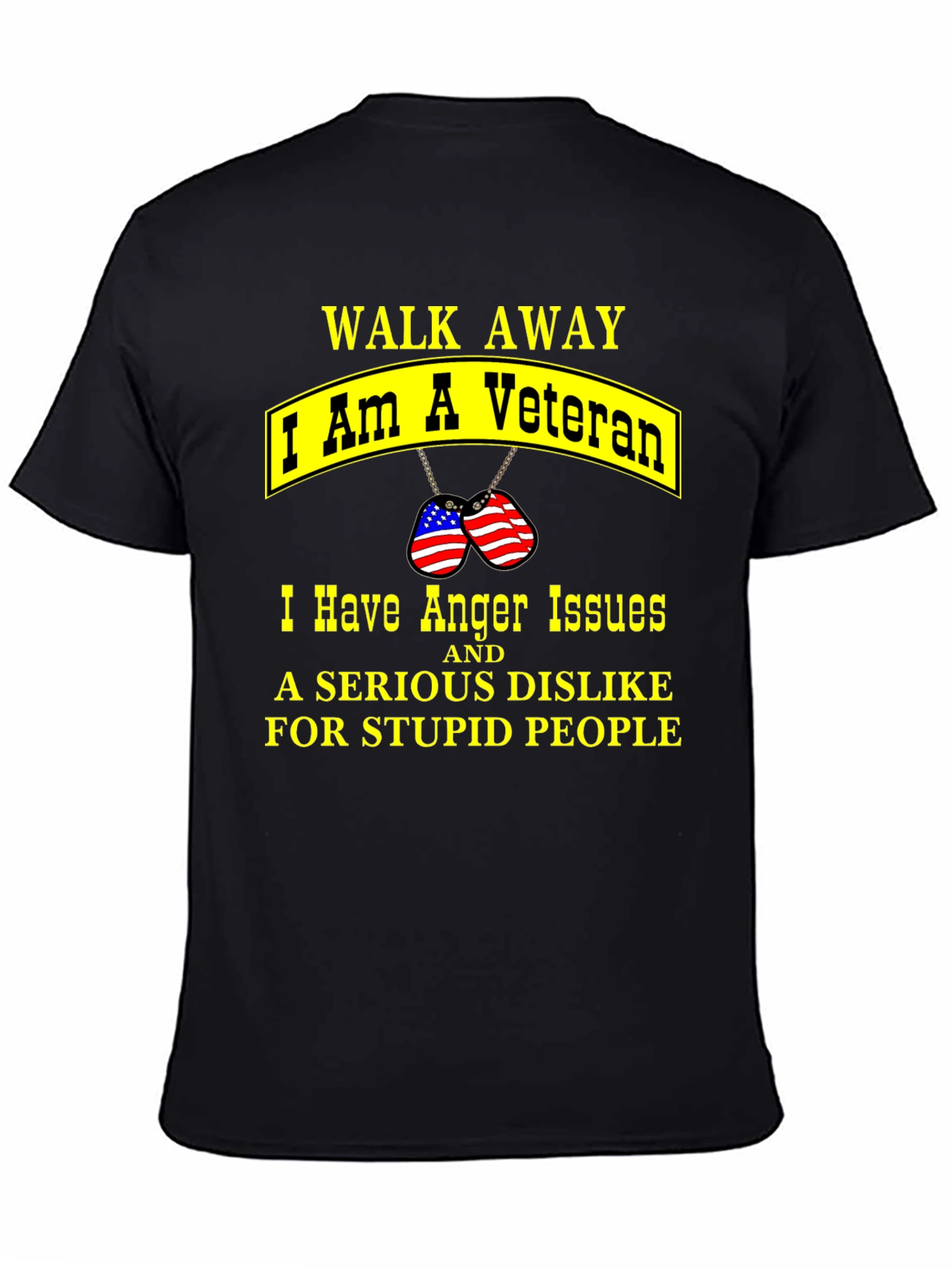 Veteran Anger Issues Graphic T-Shirt