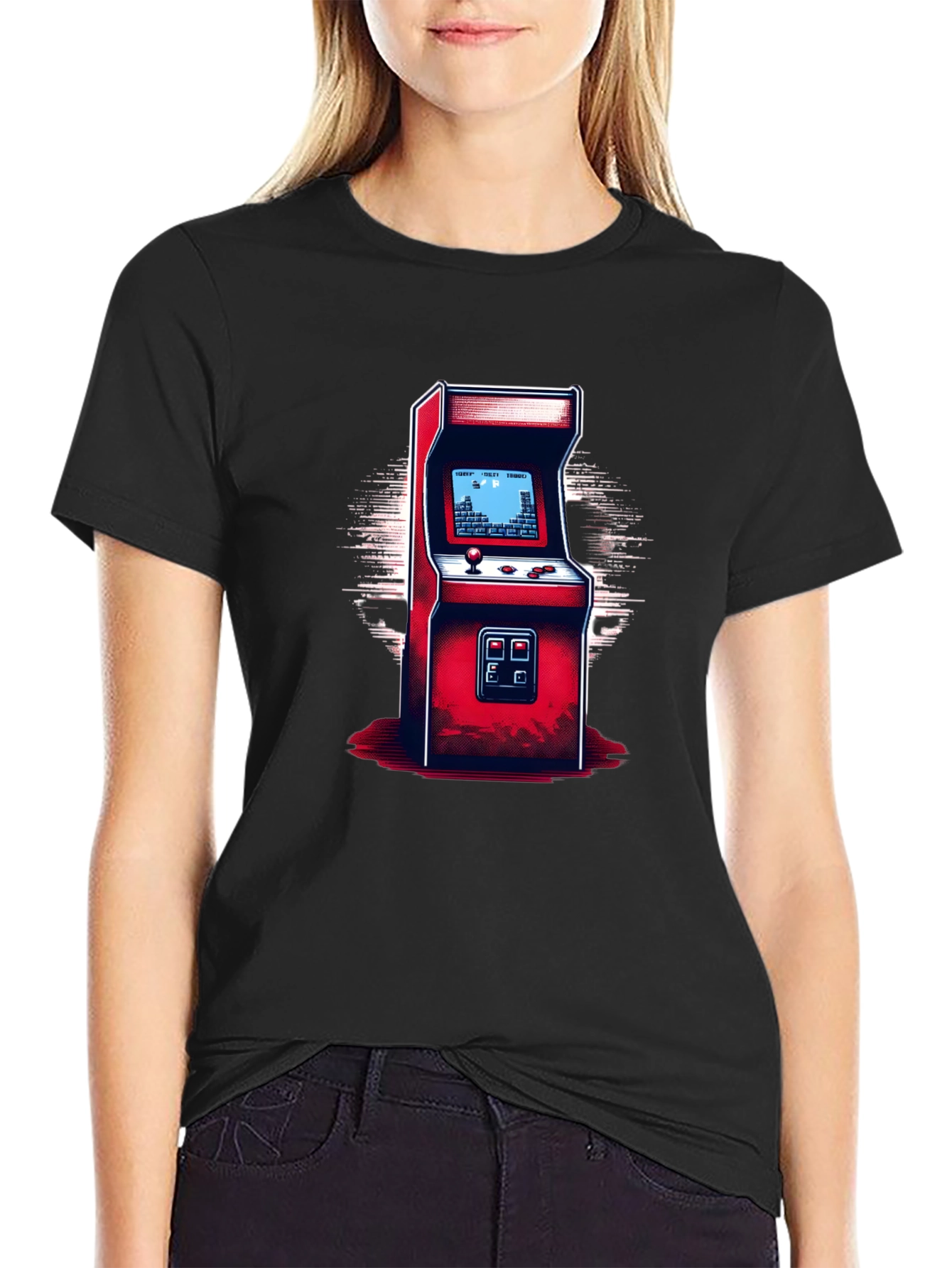 Retro Arcade T-Shirt - Gamer Style