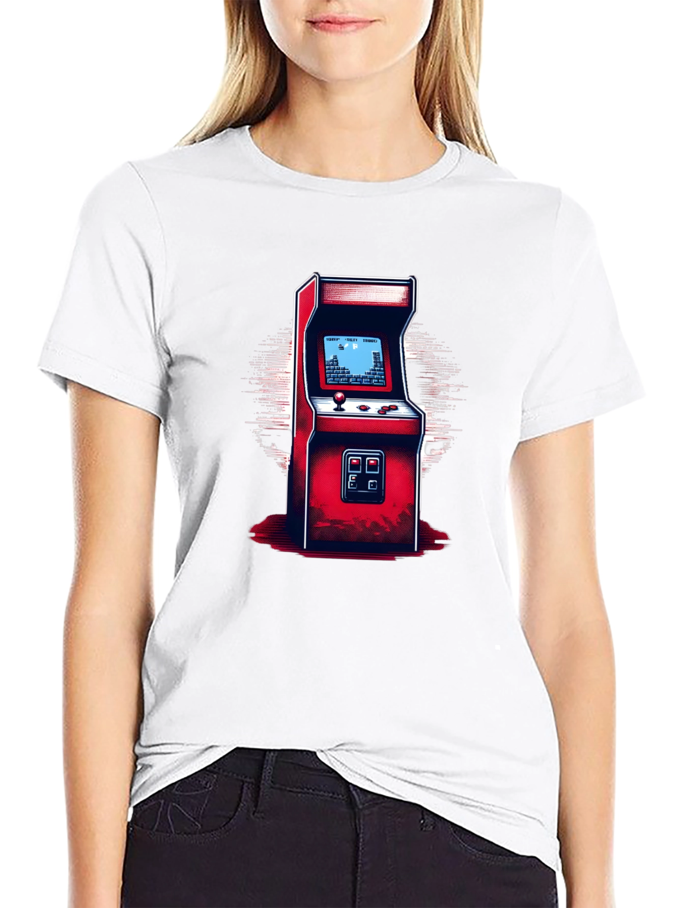 Retro Arcade T-Shirt - Gamer Style