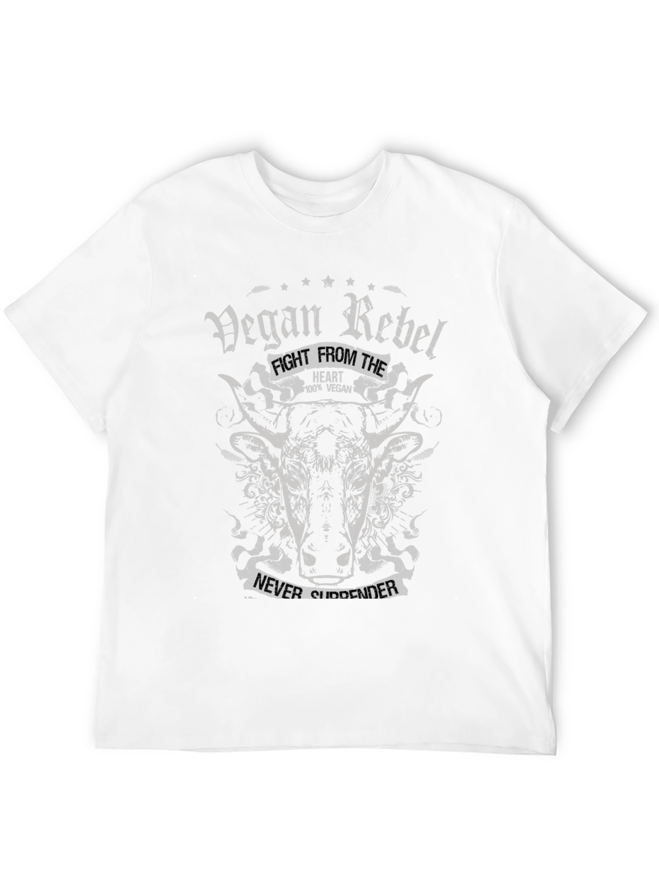 Vegan Rebel T-Shirt - Fight from the Heart!