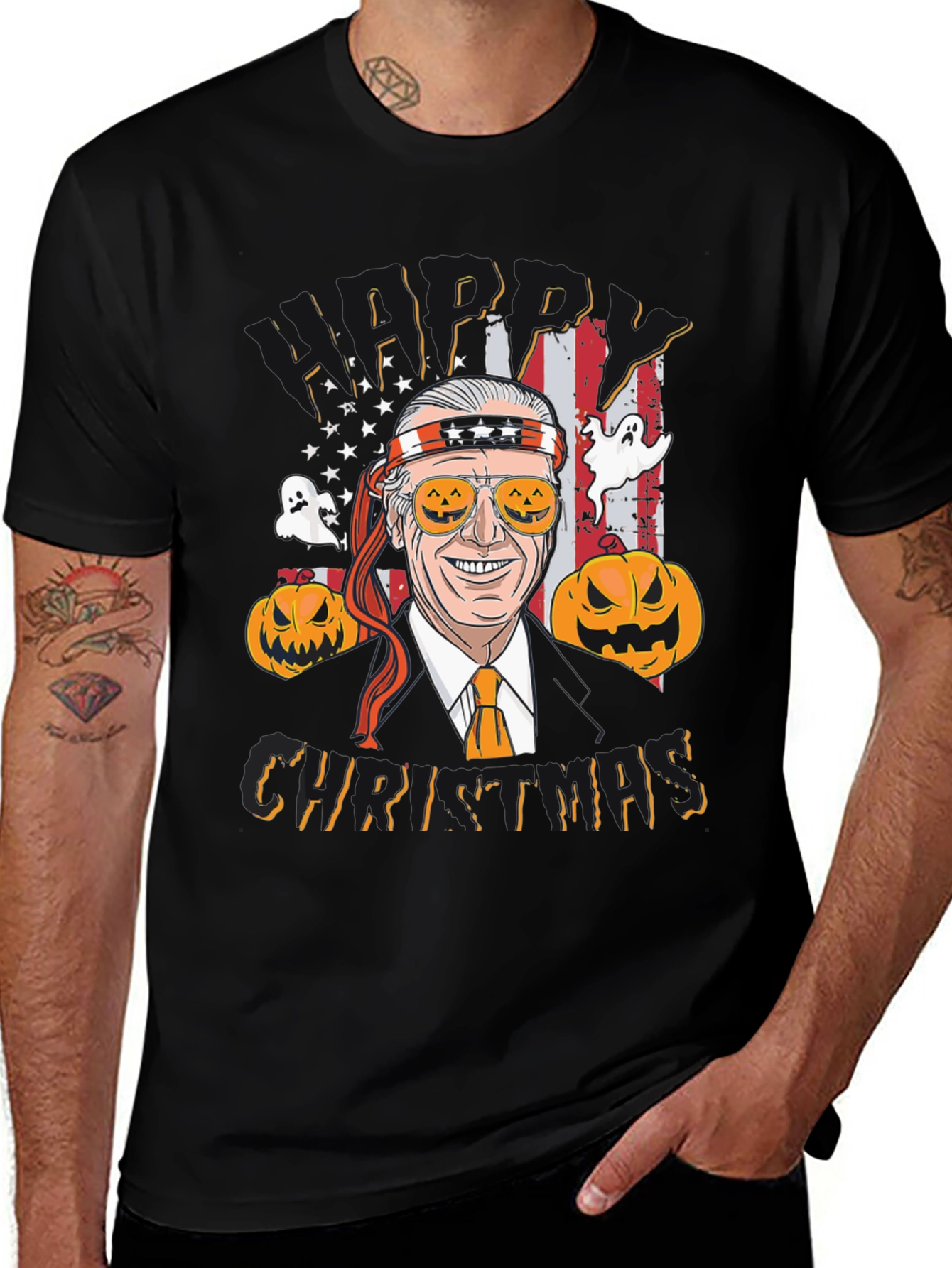 Happy Christmaween Joe Biden T-Shirt