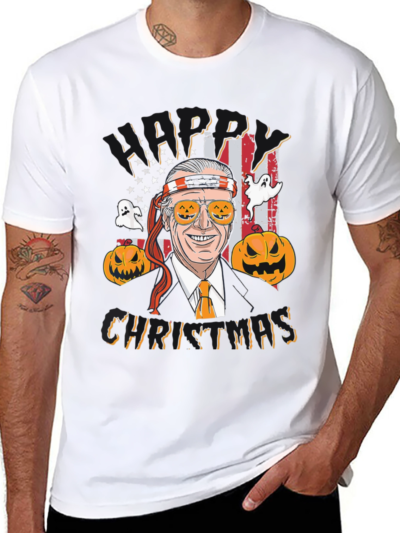 Happy Christmaween Joe Biden T-Shirt