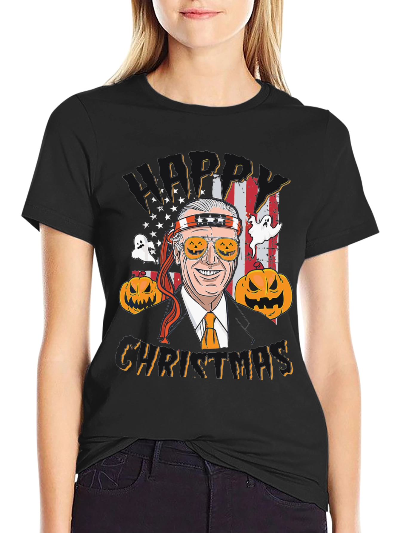 Happy Christmaween Joe Biden T-Shirt