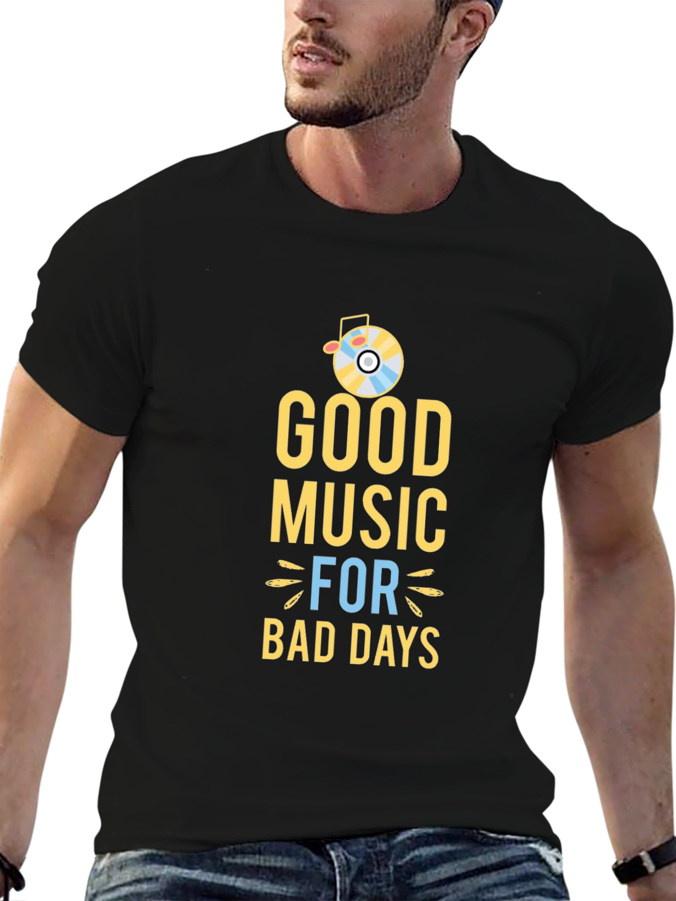 Good Music for Bad Days Graphic Tee
