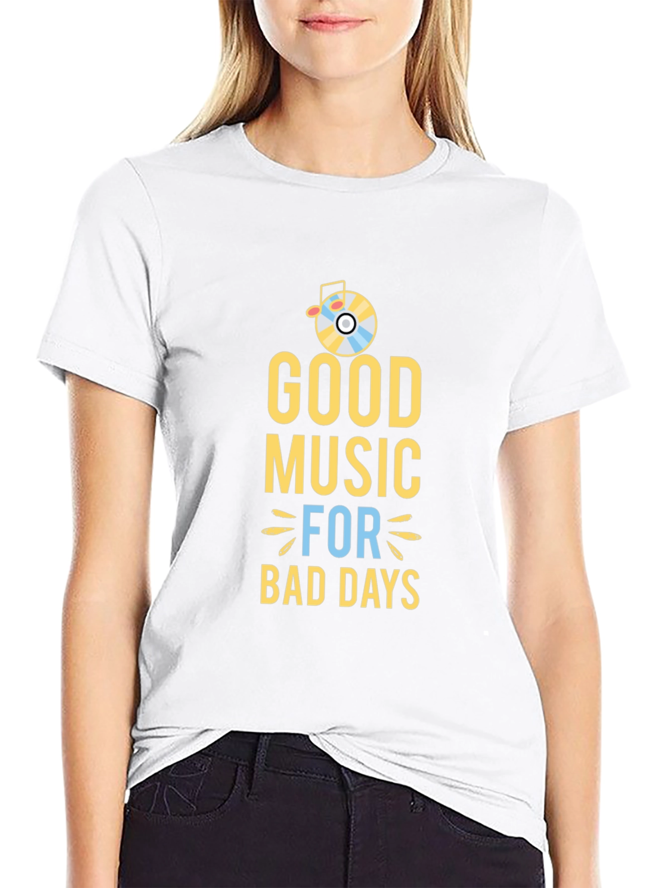 Good Music for Bad Days Graphic Tee