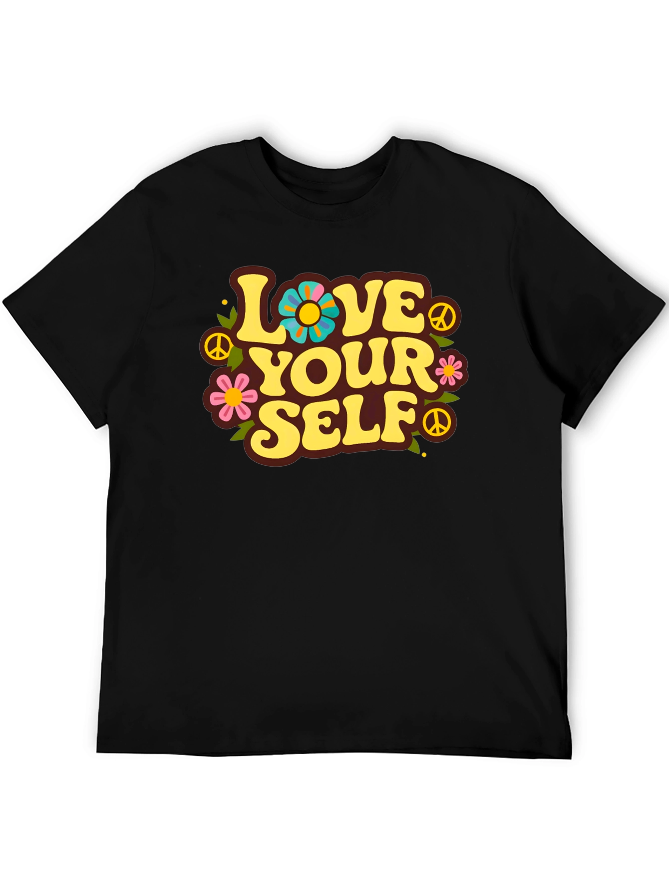 Love Yourself Retro Graphic T-Shirt