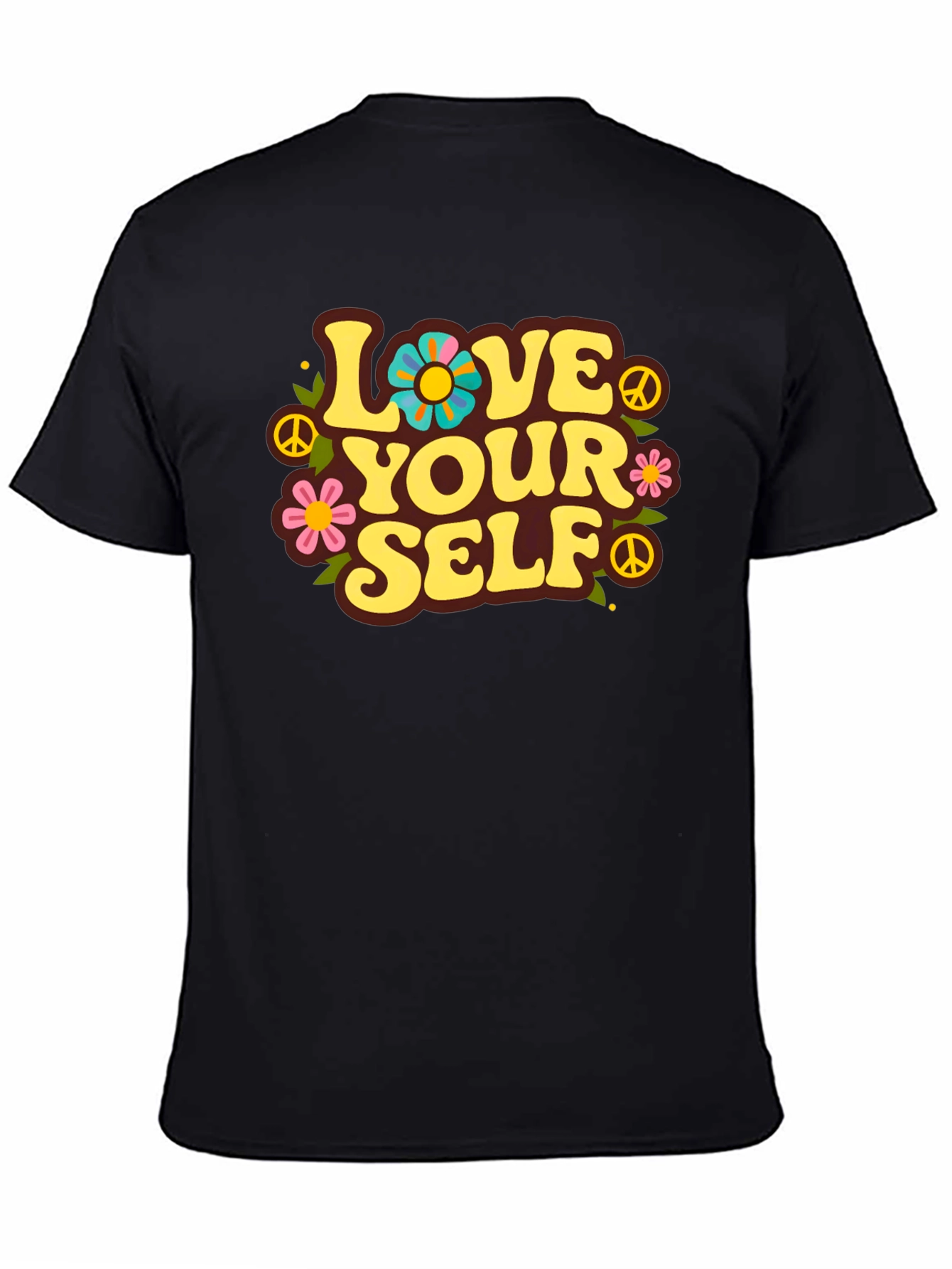 Love Yourself Retro Graphic T-Shirt