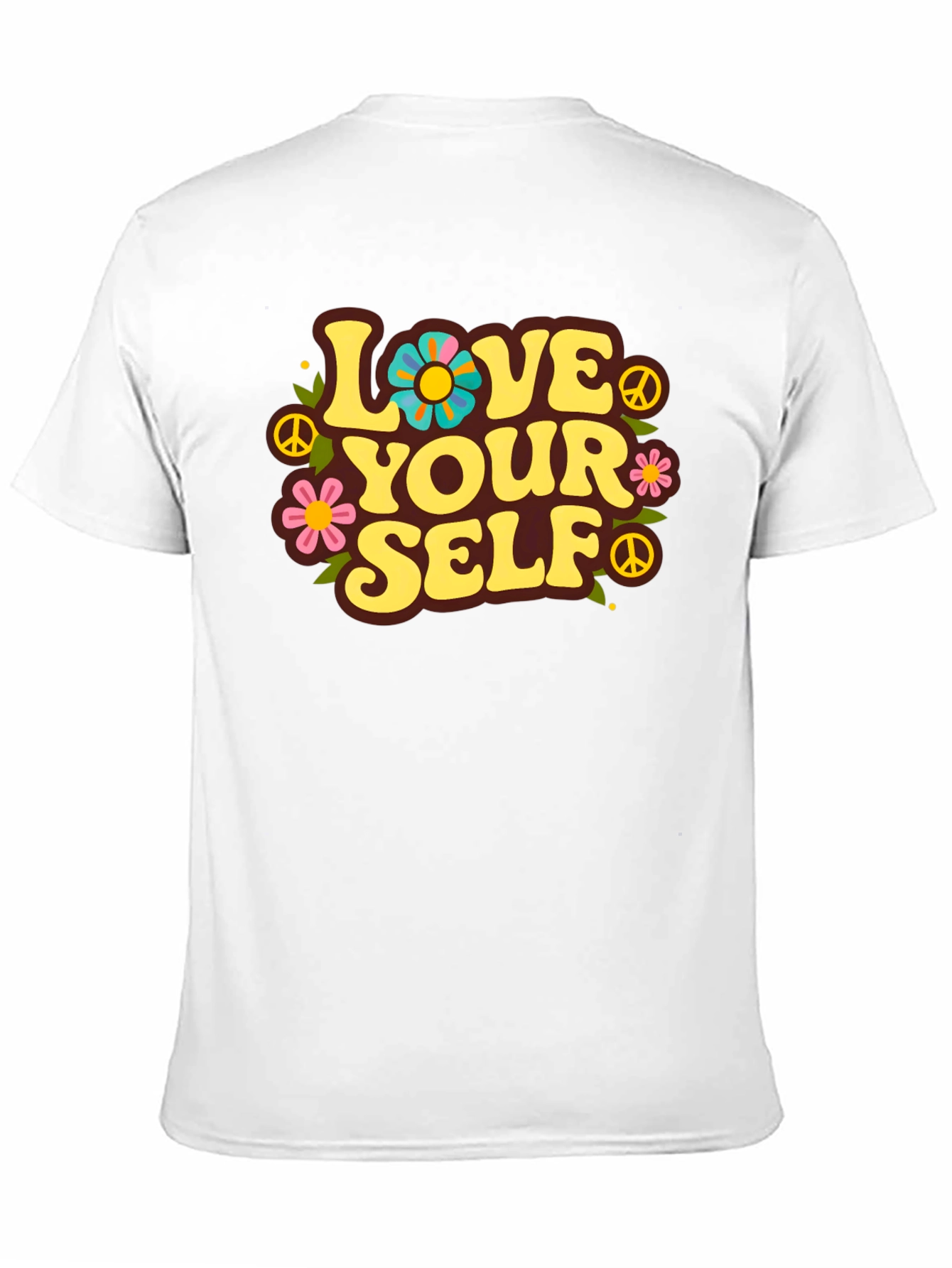 Love Yourself Retro Graphic T-Shirt