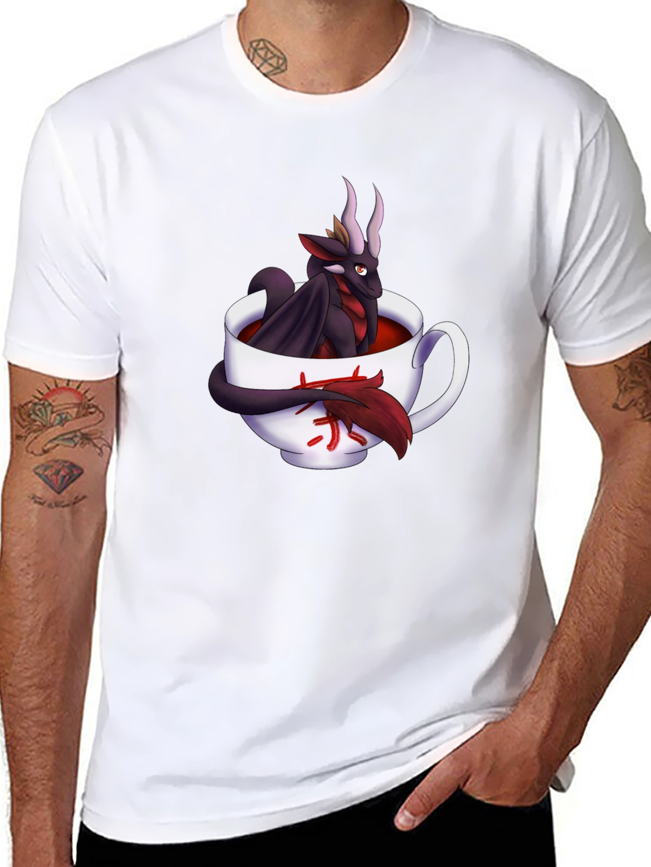 Dragon in a Cup T-Shirt