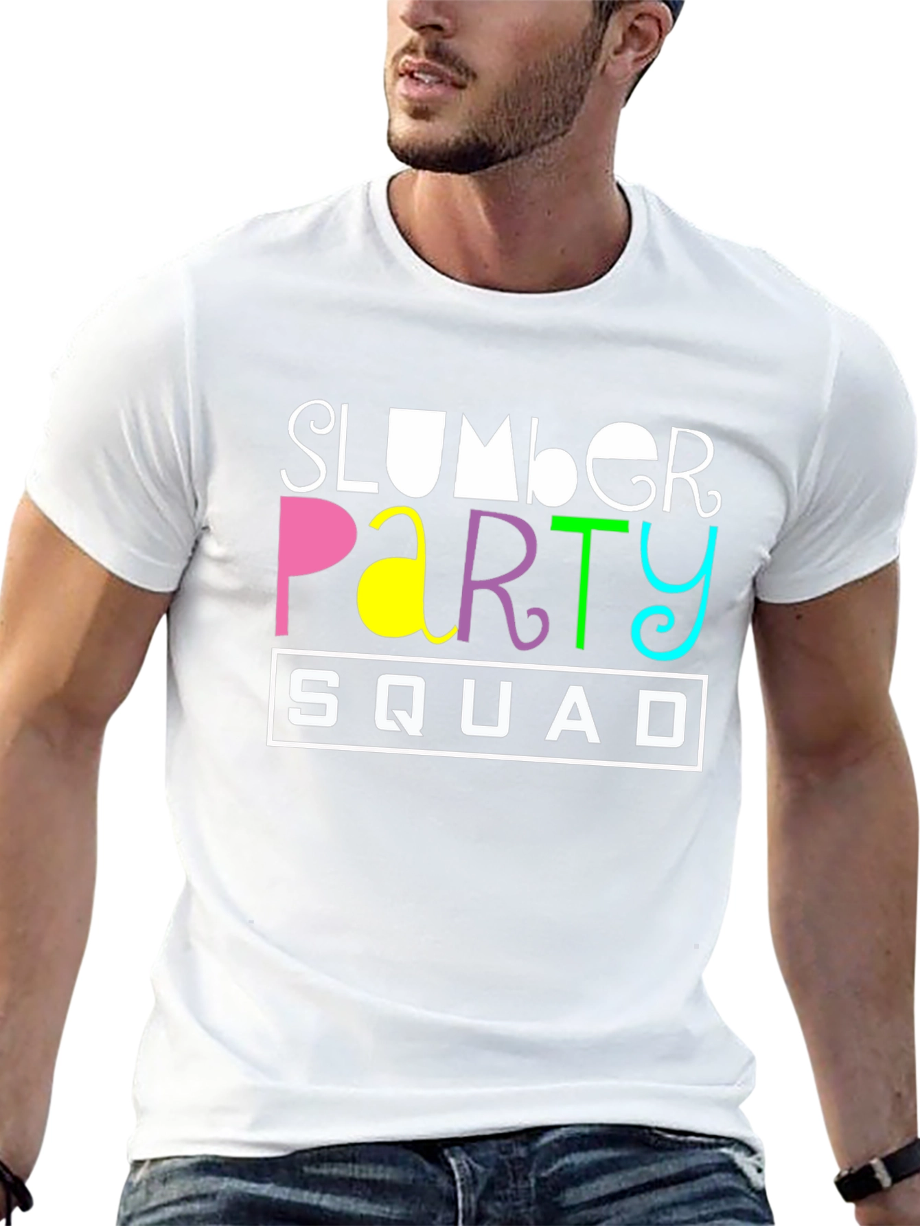 Slumber Party Squad Graphic Tee