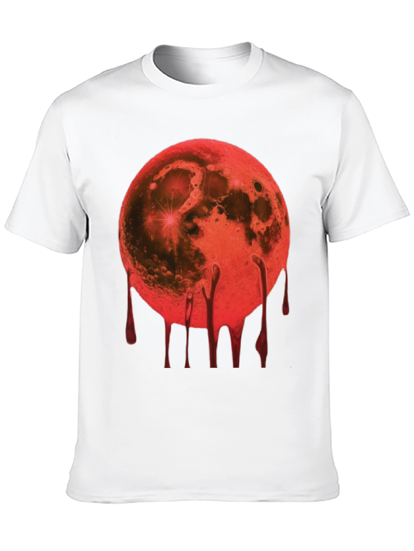 Blood Moon Graphic Tee - Mens Black T-Shirt