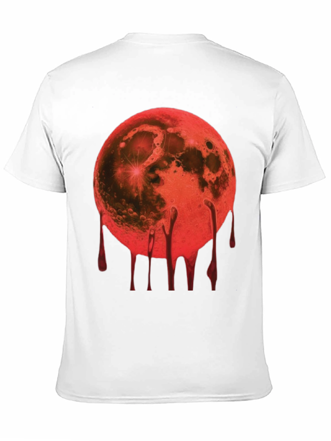 Blood Moon Graphic Tee - Mens Black T-Shirt