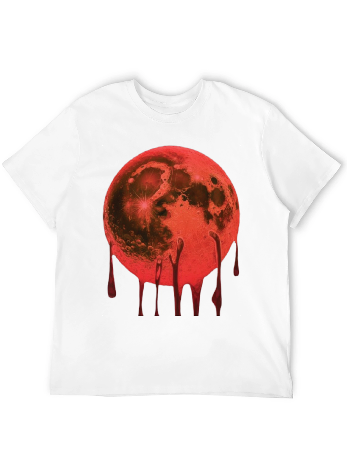 Blood Moon Graphic Tee - Mens Black T-Shirt