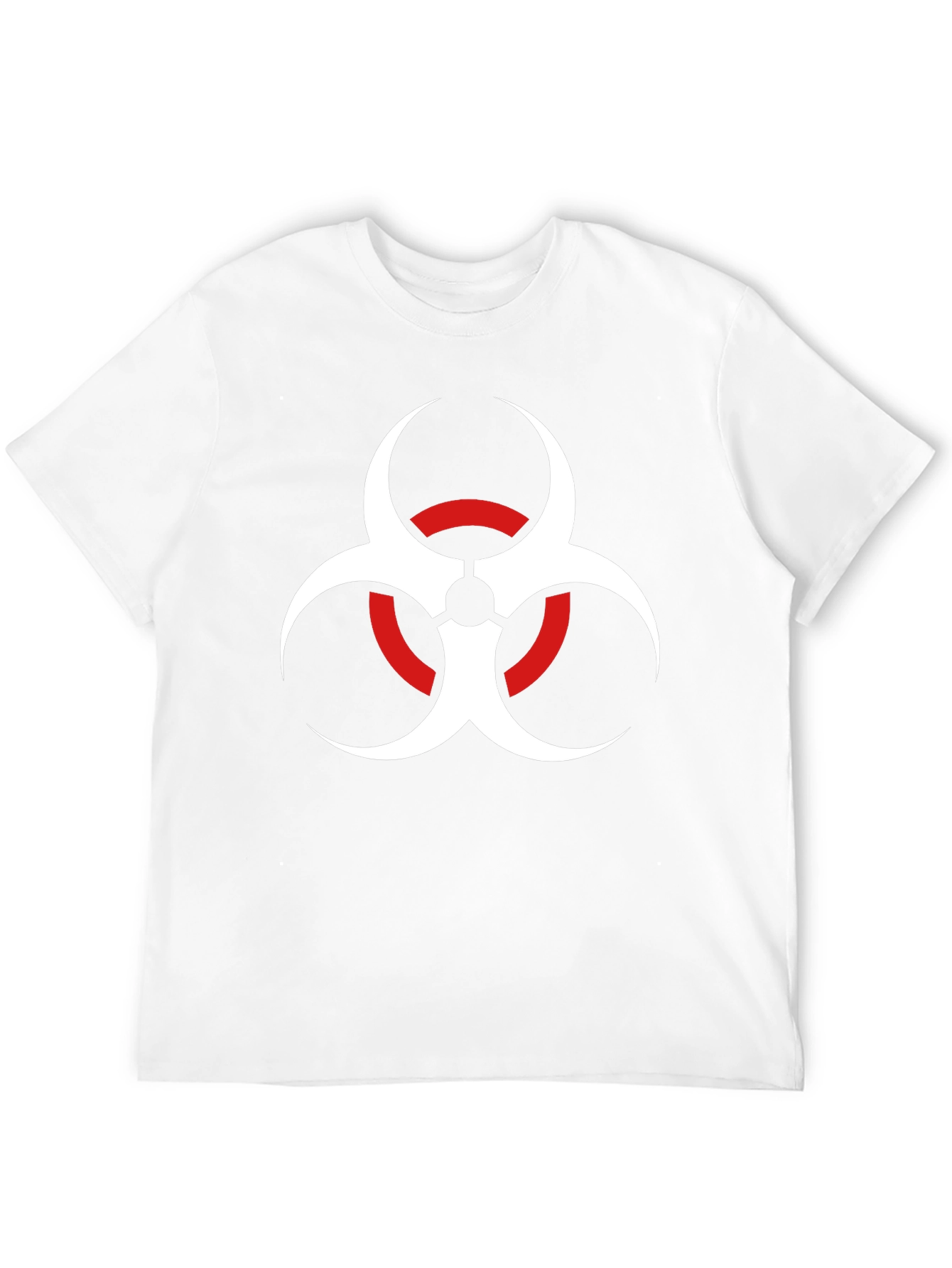 Biohazard Symbol Graphic T-Shirt
