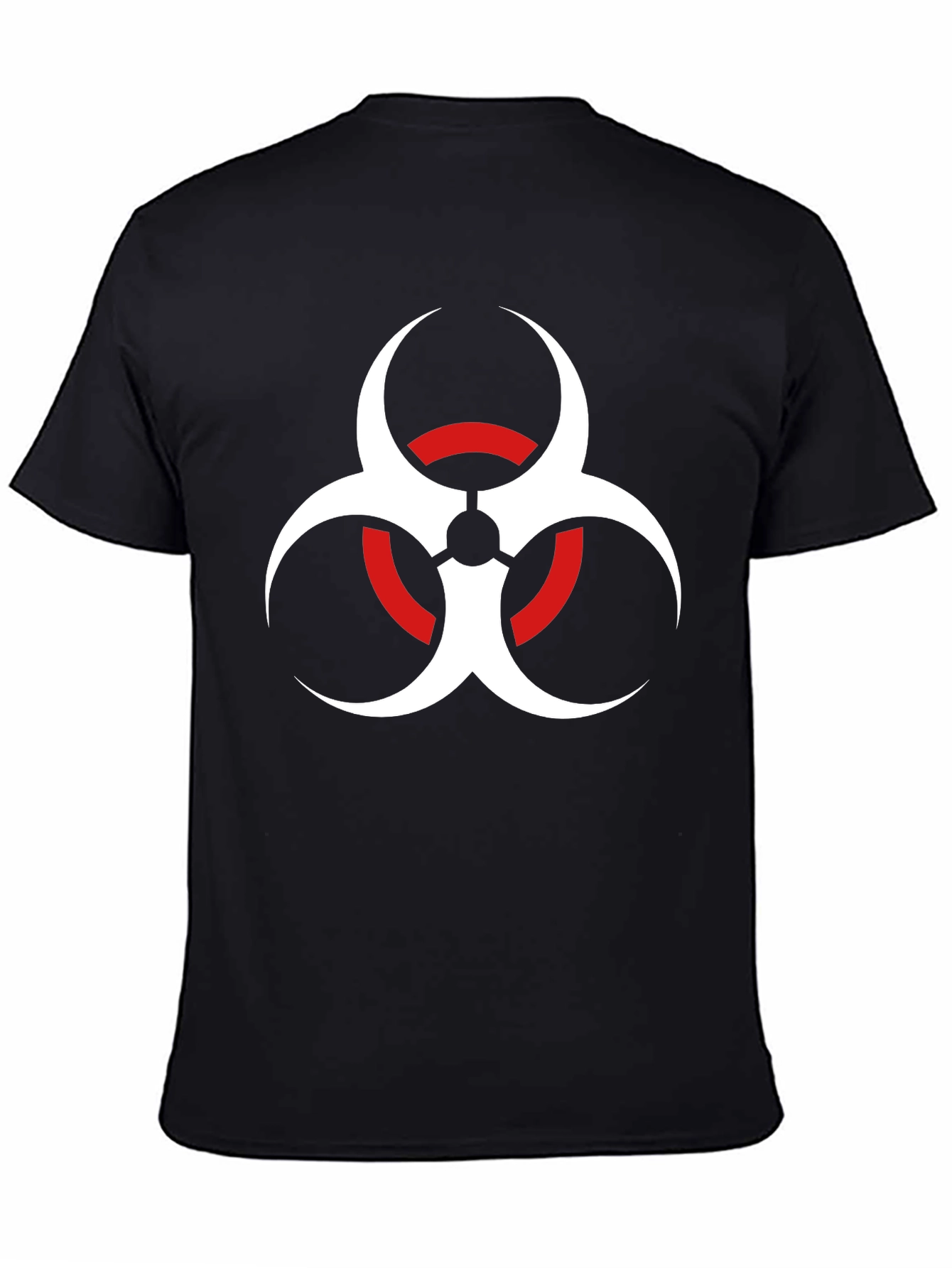 Biohazard Symbol Graphic T-Shirt