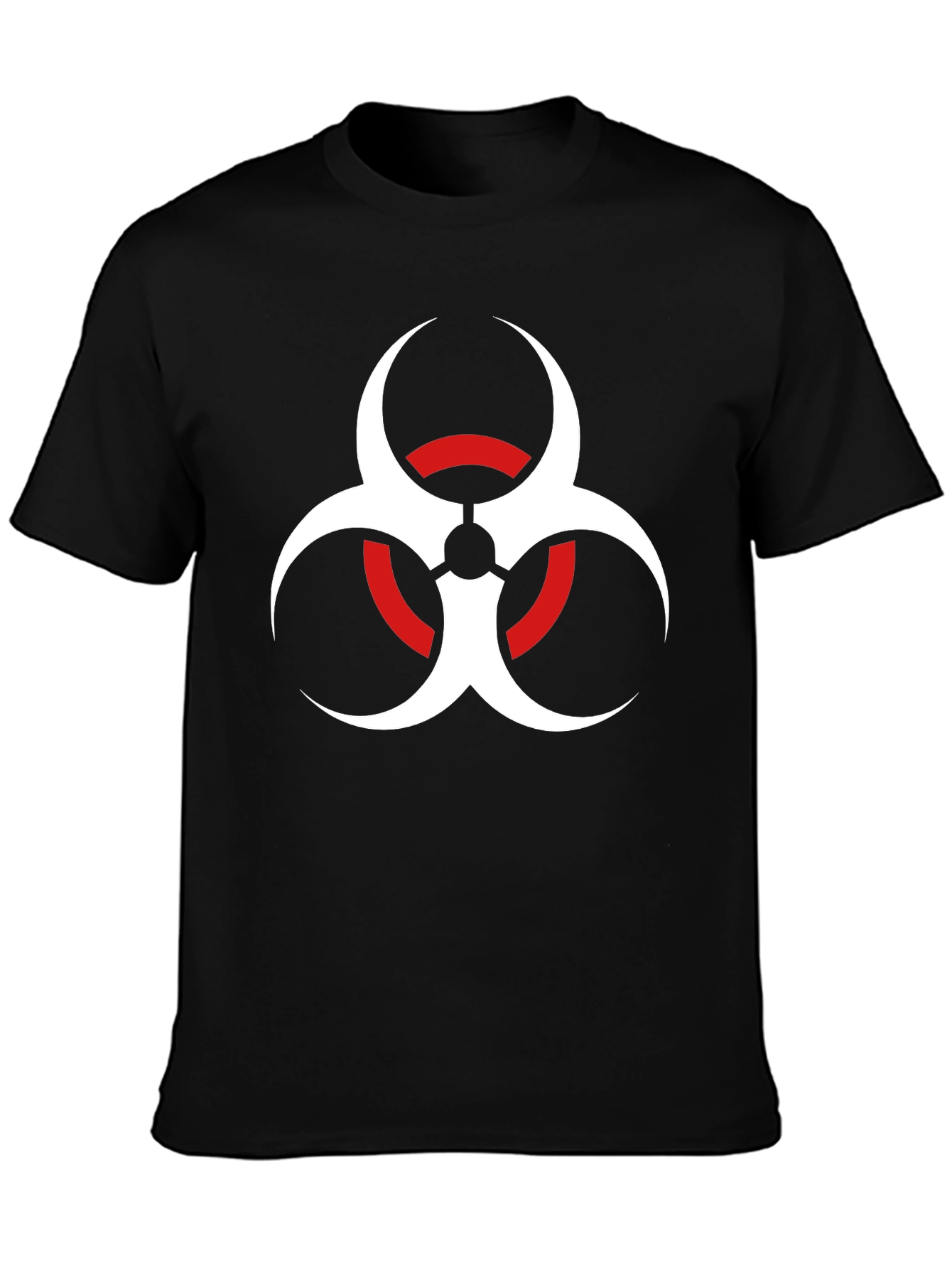 Biohazard Symbol Graphic T-Shirt