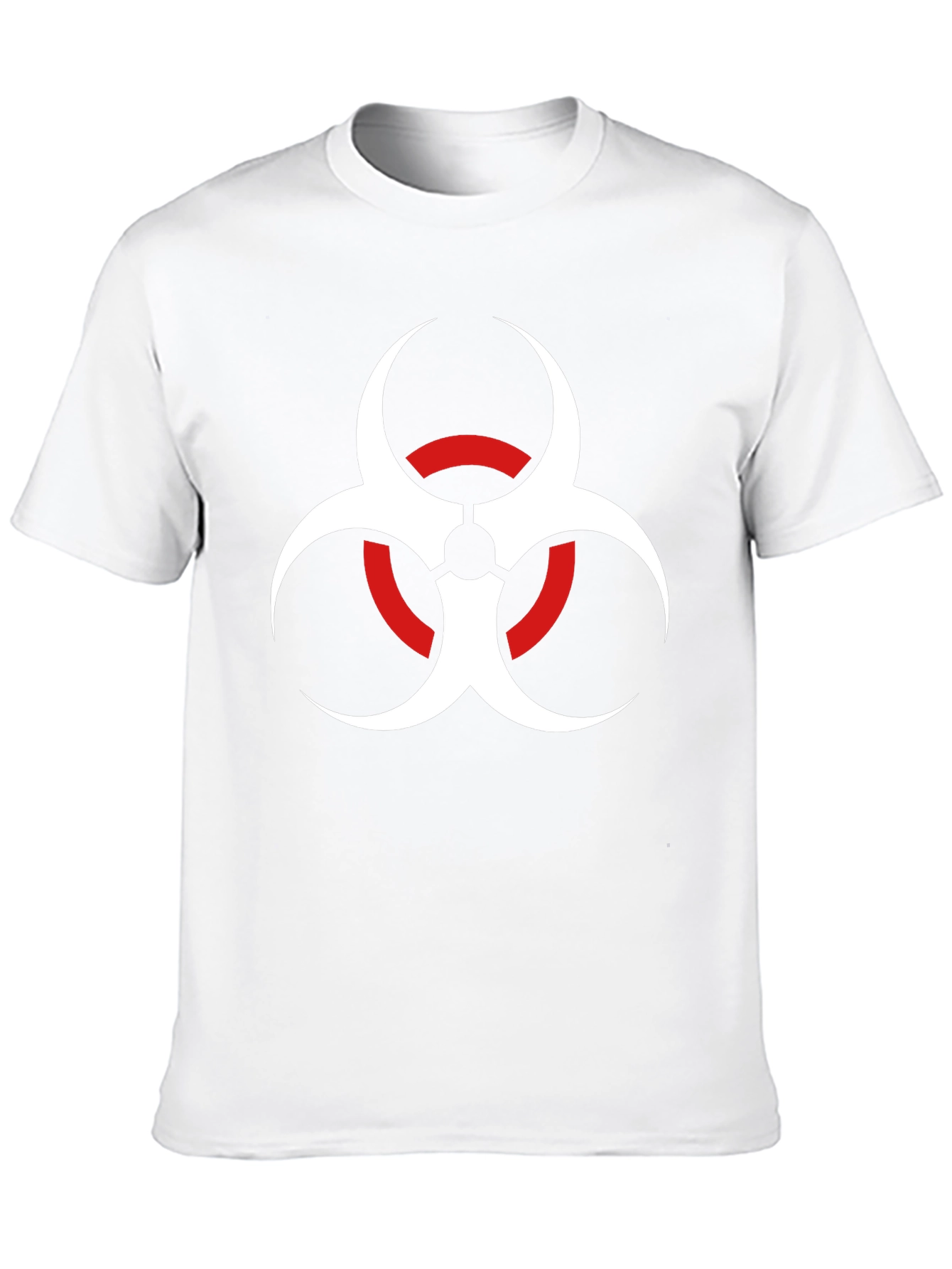 Biohazard Symbol Graphic T-Shirt