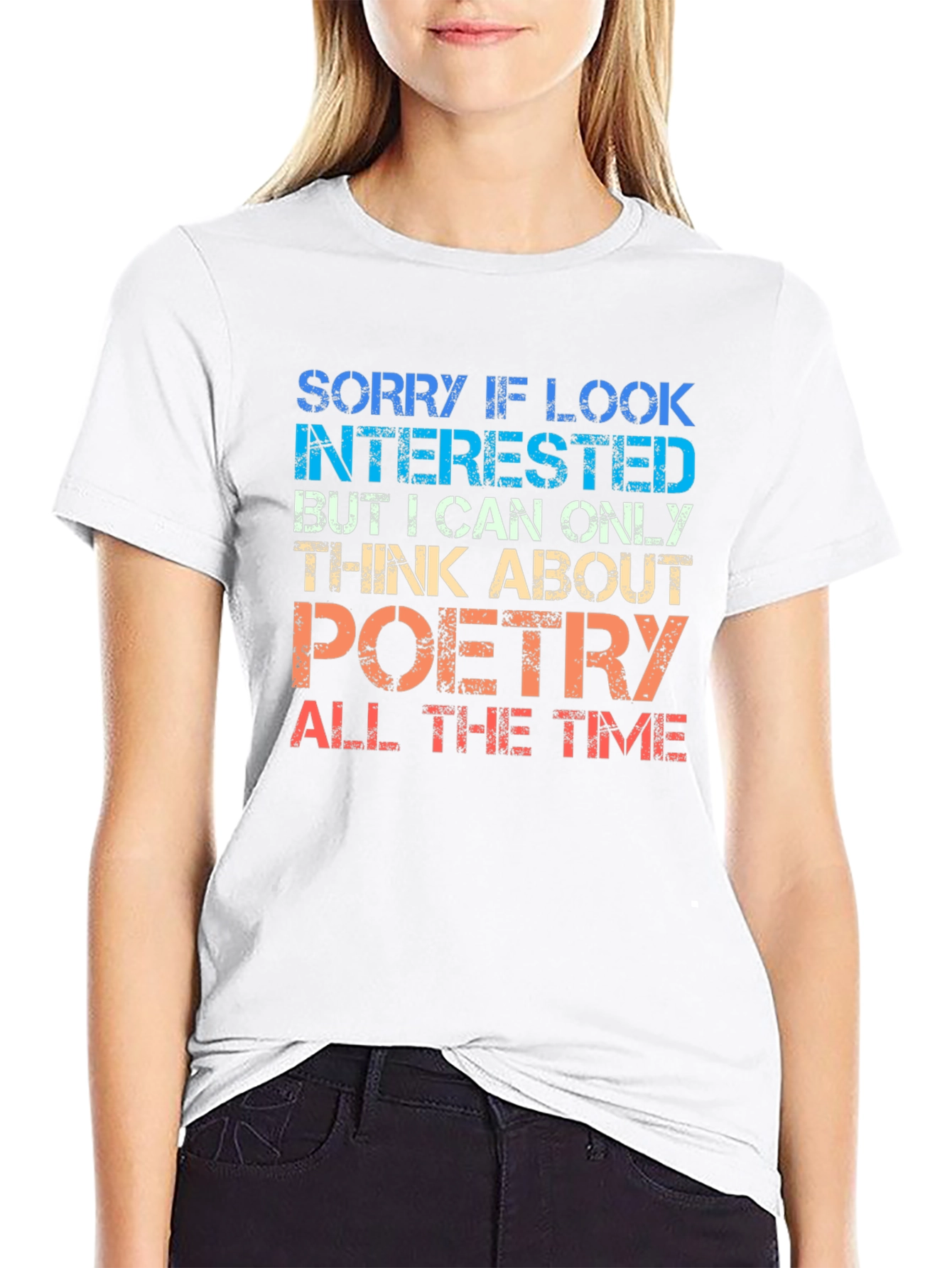 Poetry Lover T-Shirt - Funny Graphic Tee
