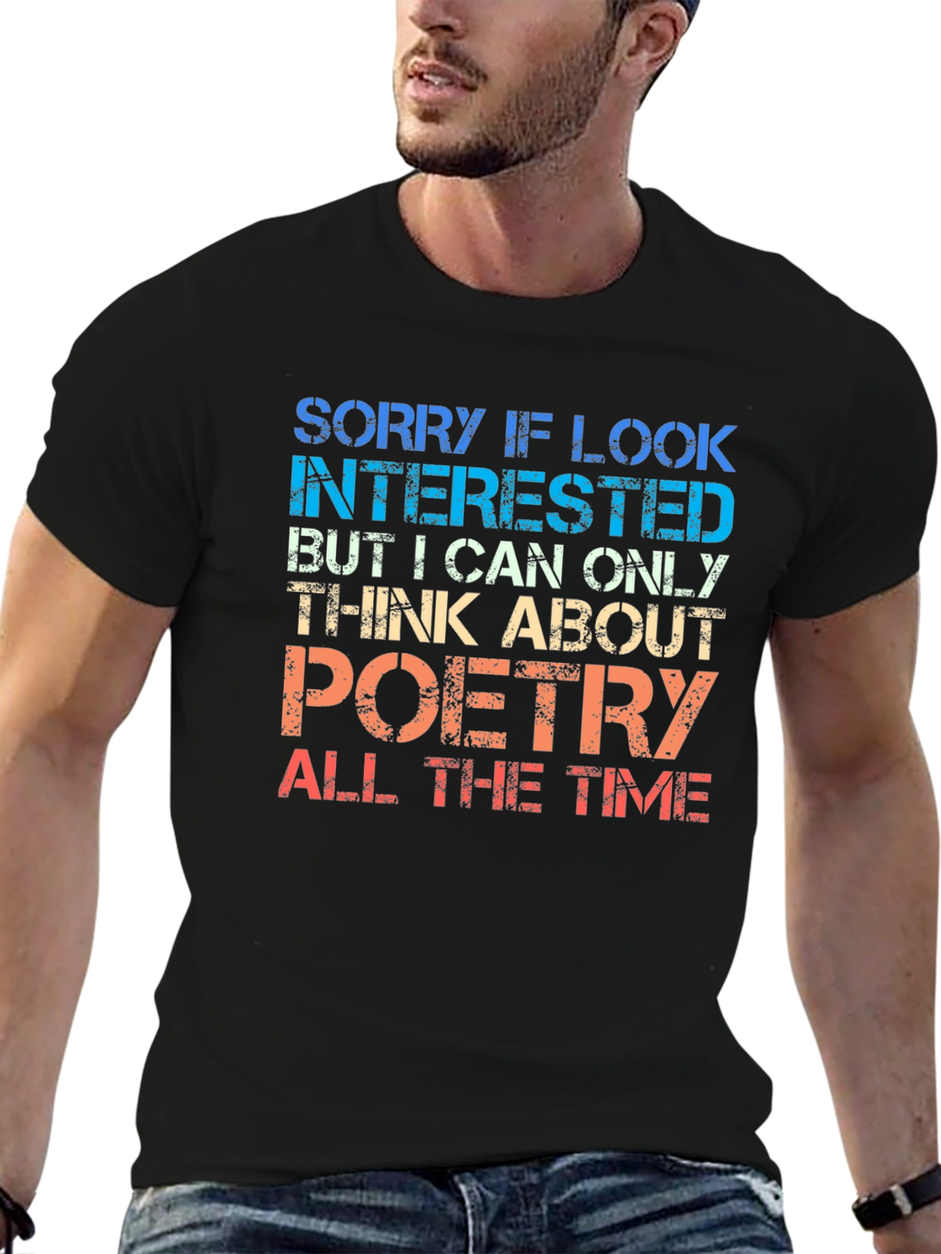 Poetry Lover T-Shirt - Funny Graphic Tee