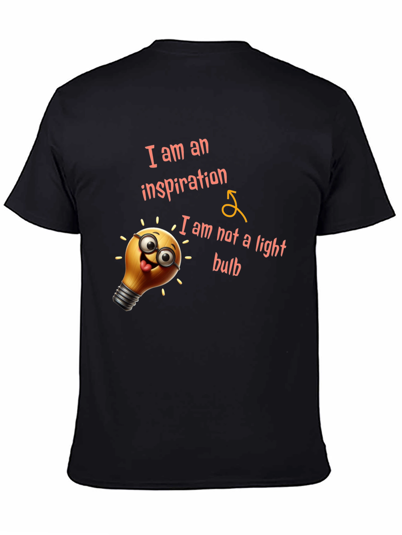 Funny Lightbulb Inspiration Graphic Tee