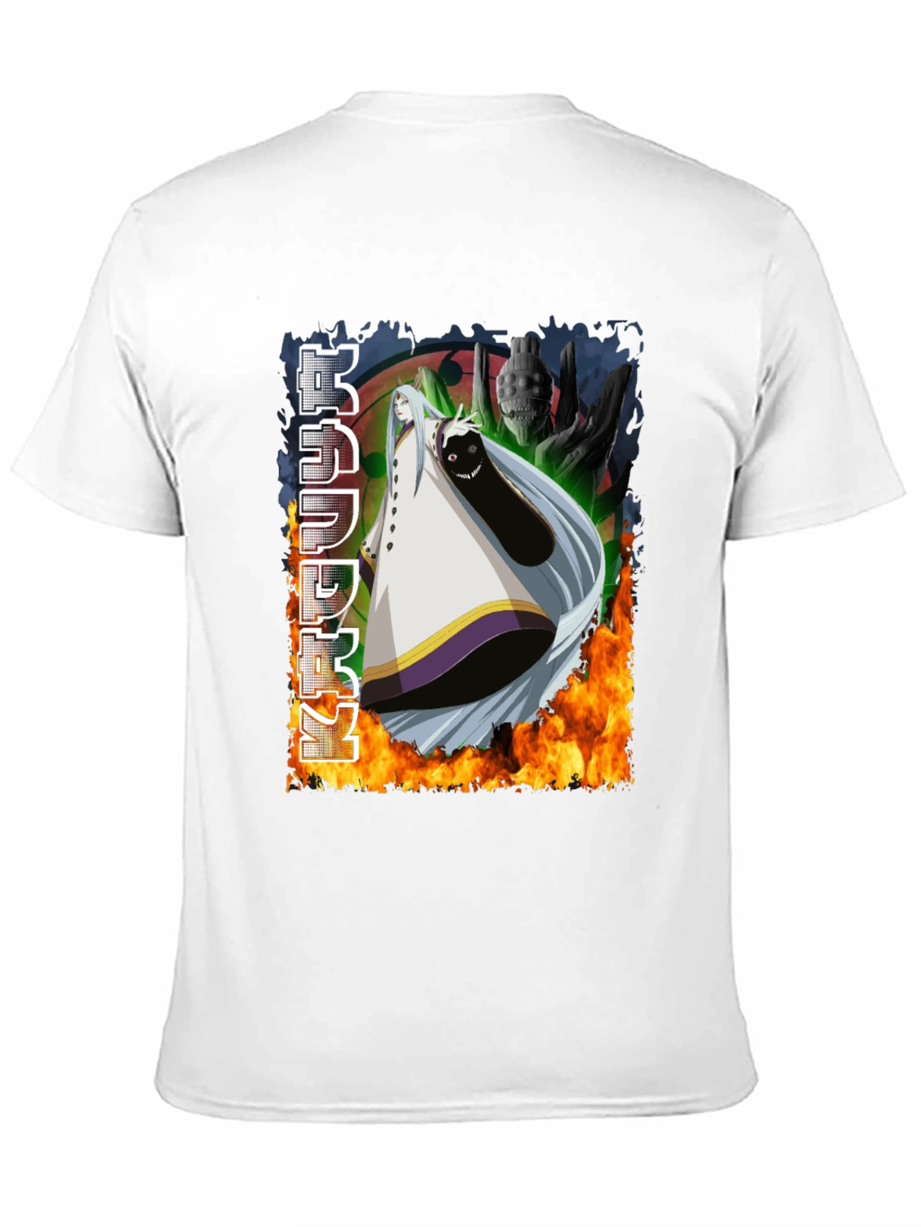 Anime Graphic Black T-Shirt
