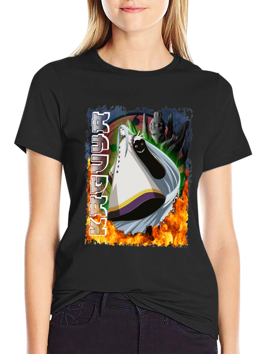 Anime Graphic Black T-Shirt