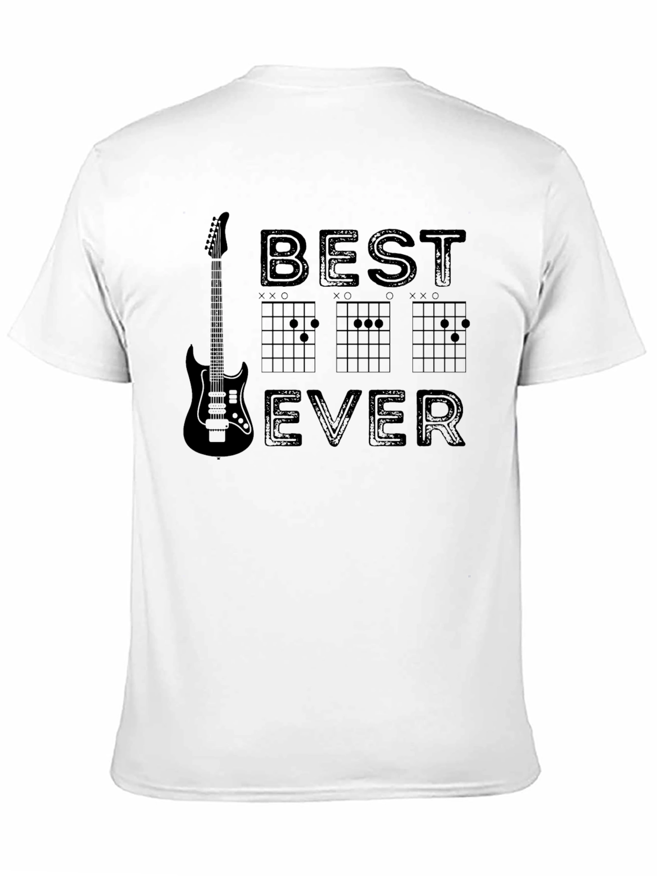Best Guitar Chords Ever Black T-Shirt