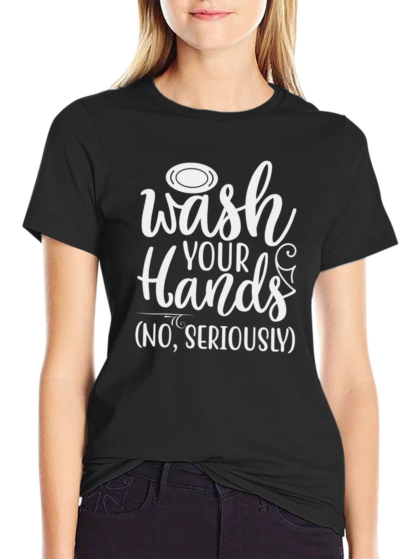 Wash Your Hands T-Shirt - Funny Novelty Tee