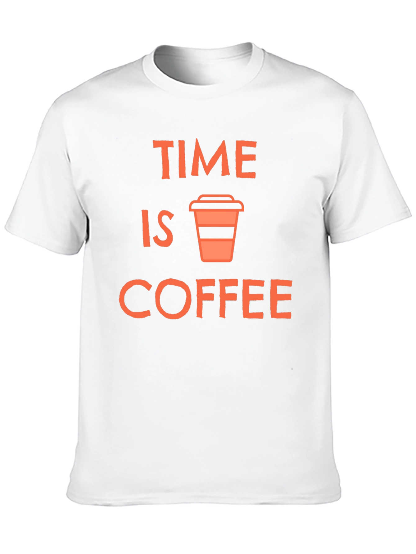 Time is Coffee T-Shirt - Black