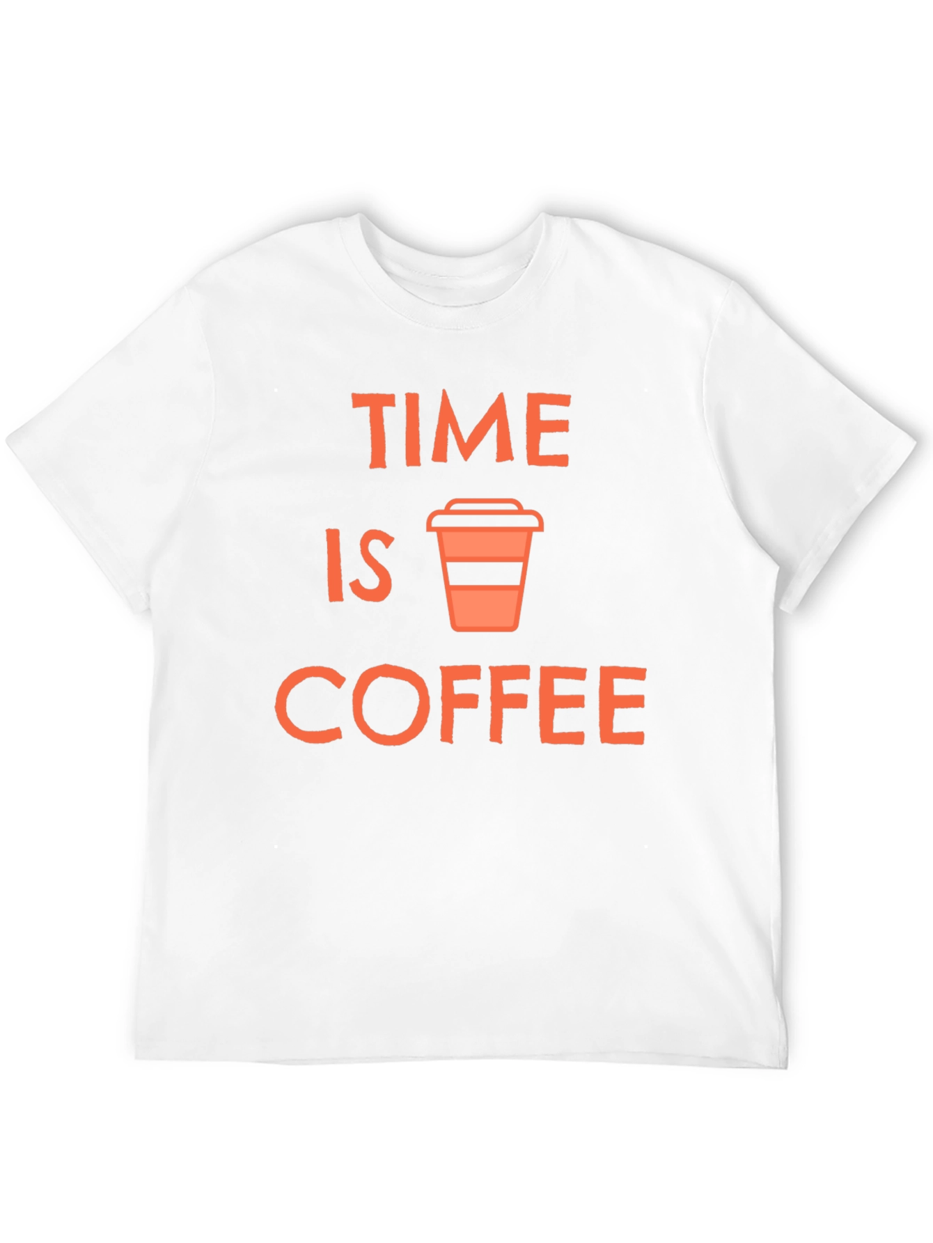 Time is Coffee T-Shirt - Black