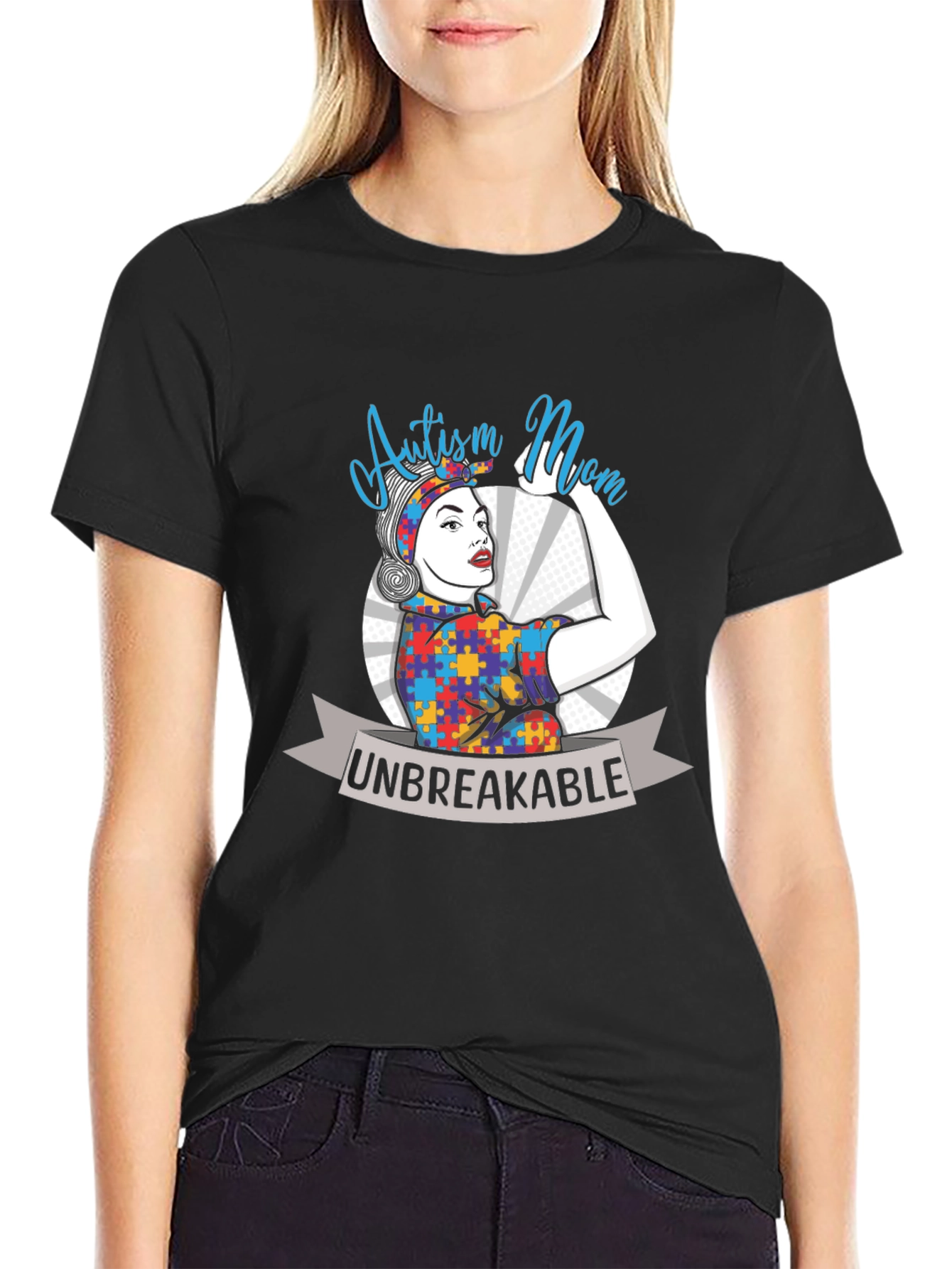Autism Mom Unbreakable T-Shirt