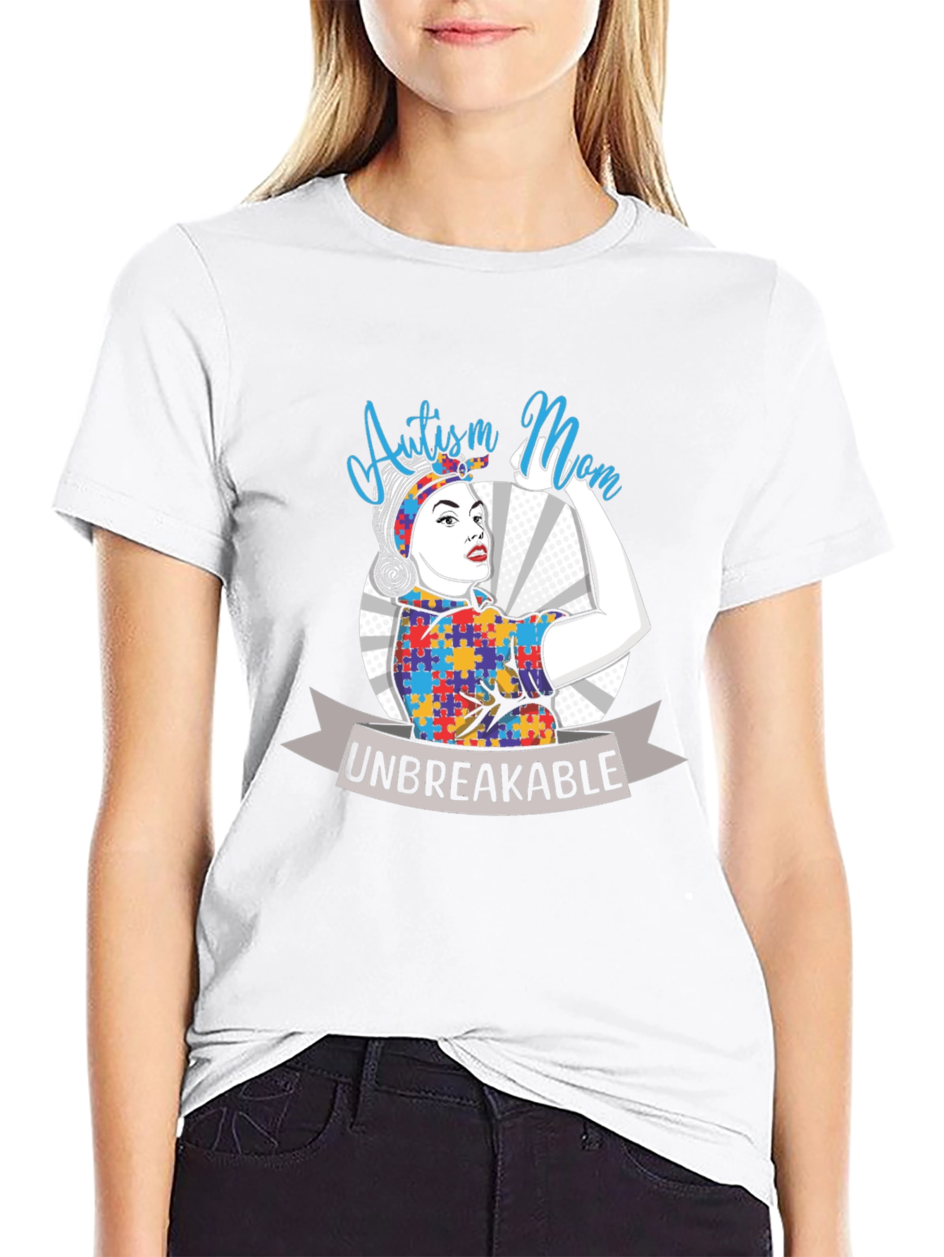 Autism Mom Unbreakable T-Shirt