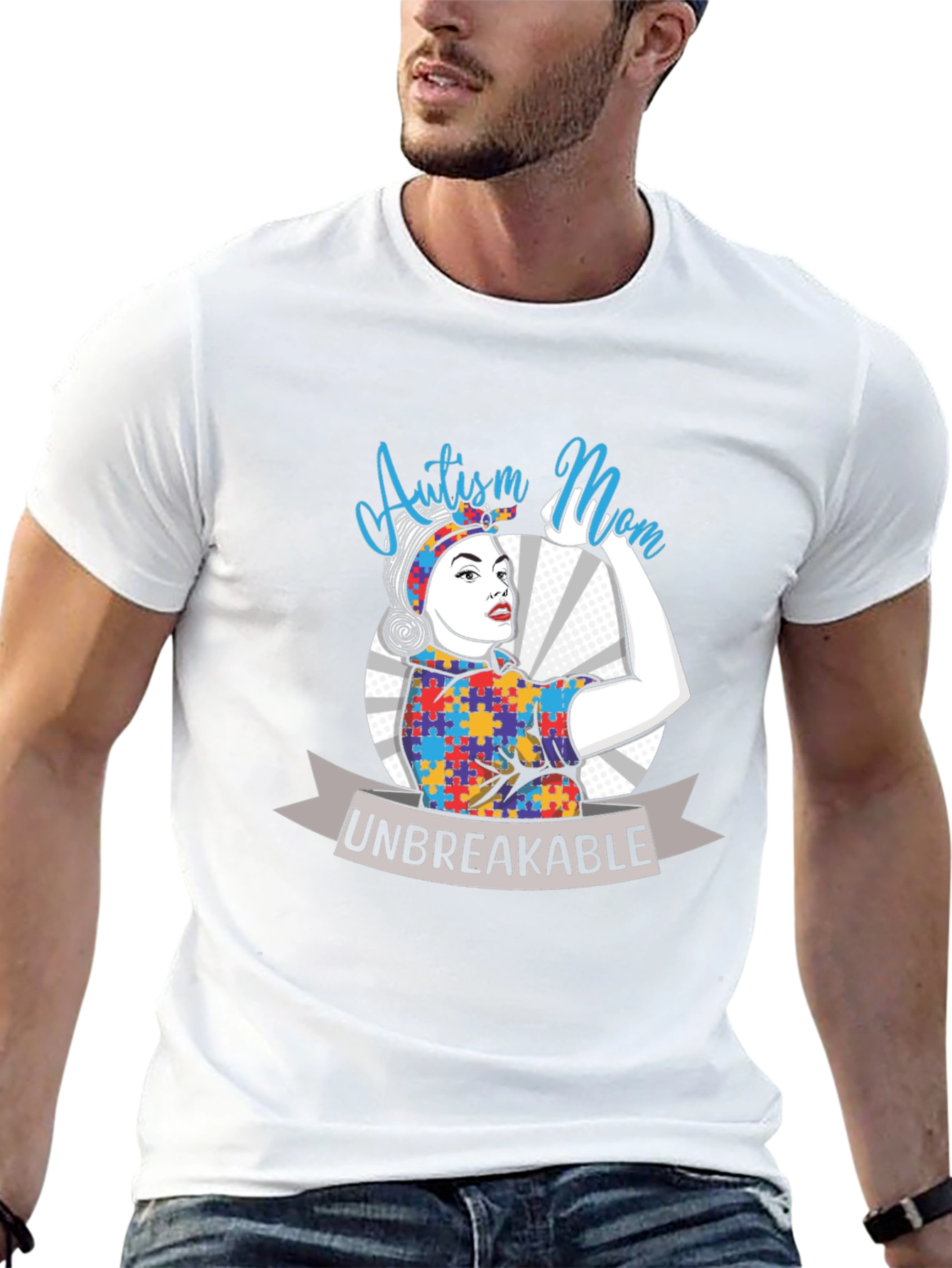 Autism Mom Unbreakable T-Shirt