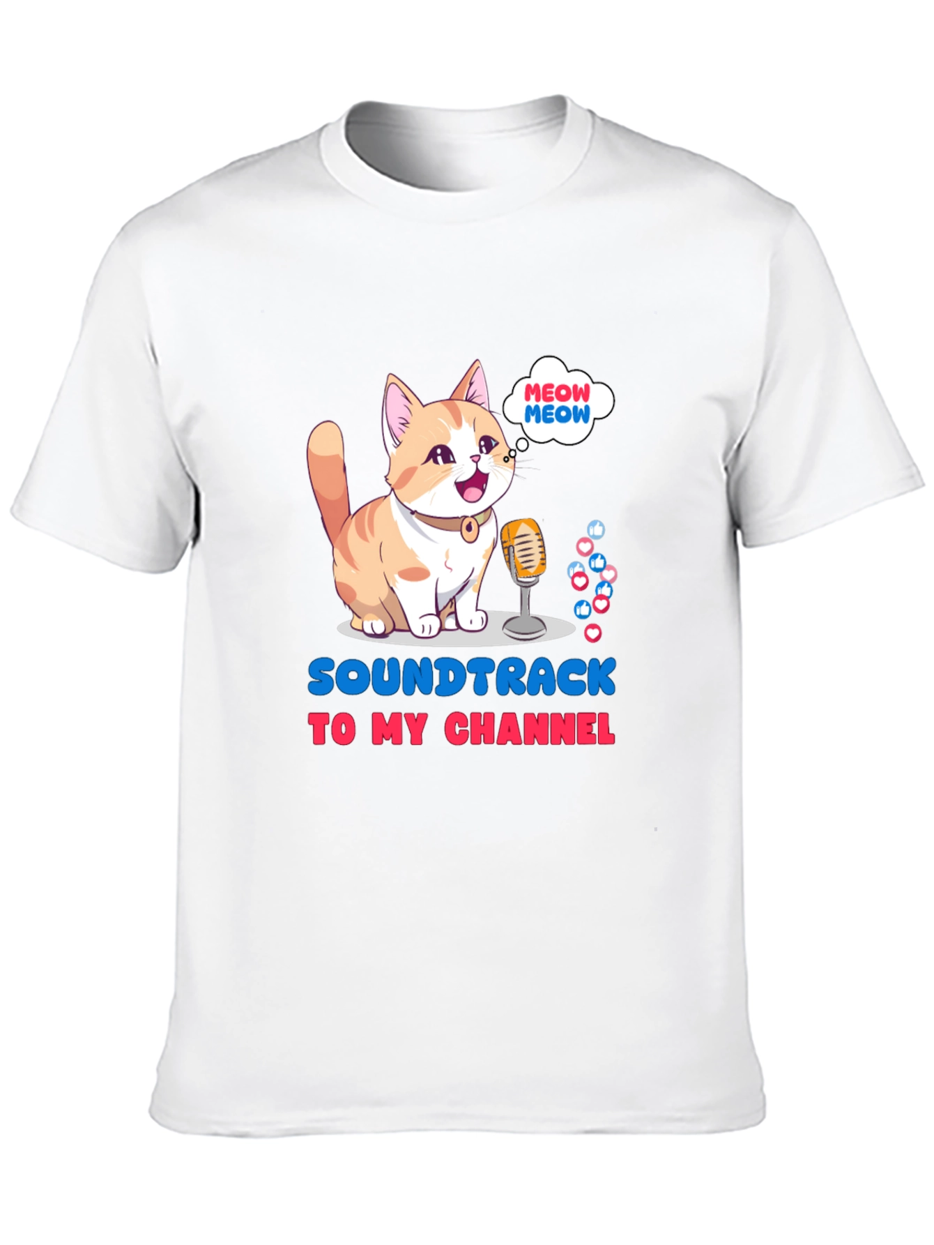 Soundtrack to My Channel T-Shirt