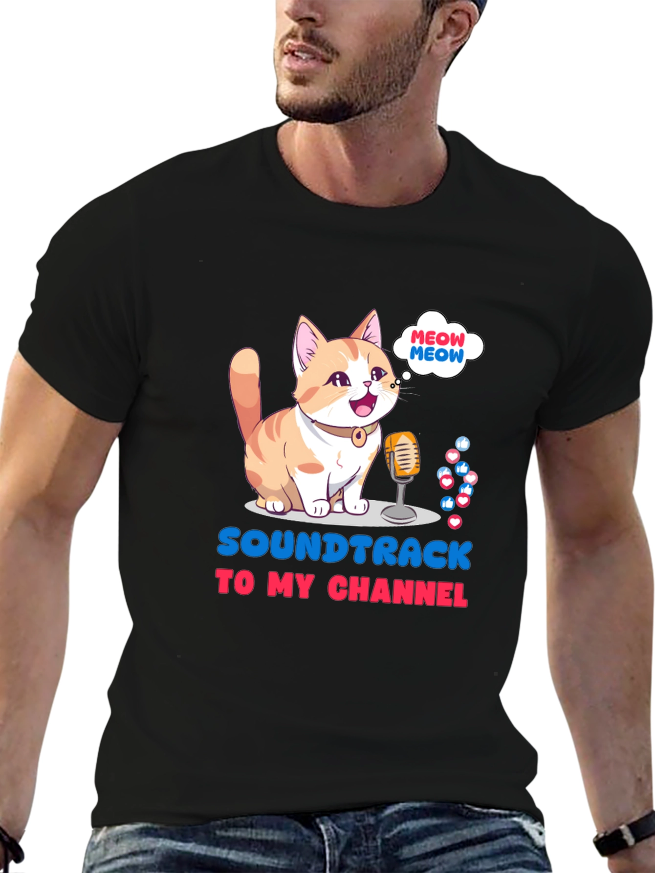 Soundtrack to My Channel T-Shirt