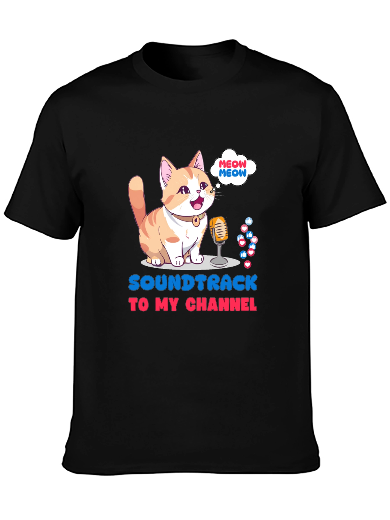 Soundtrack to My Channel T-Shirt