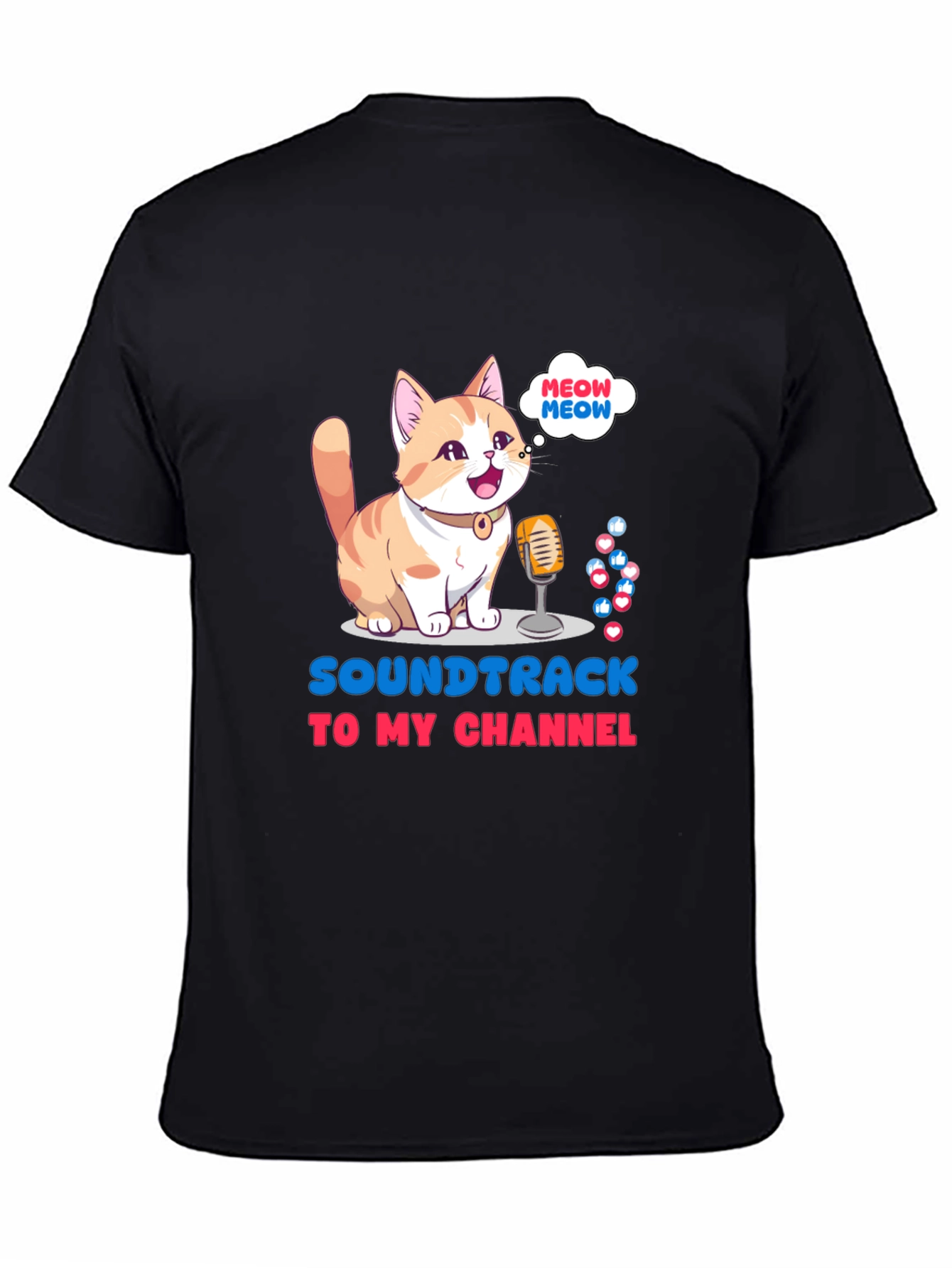 Soundtrack to My Channel T-Shirt