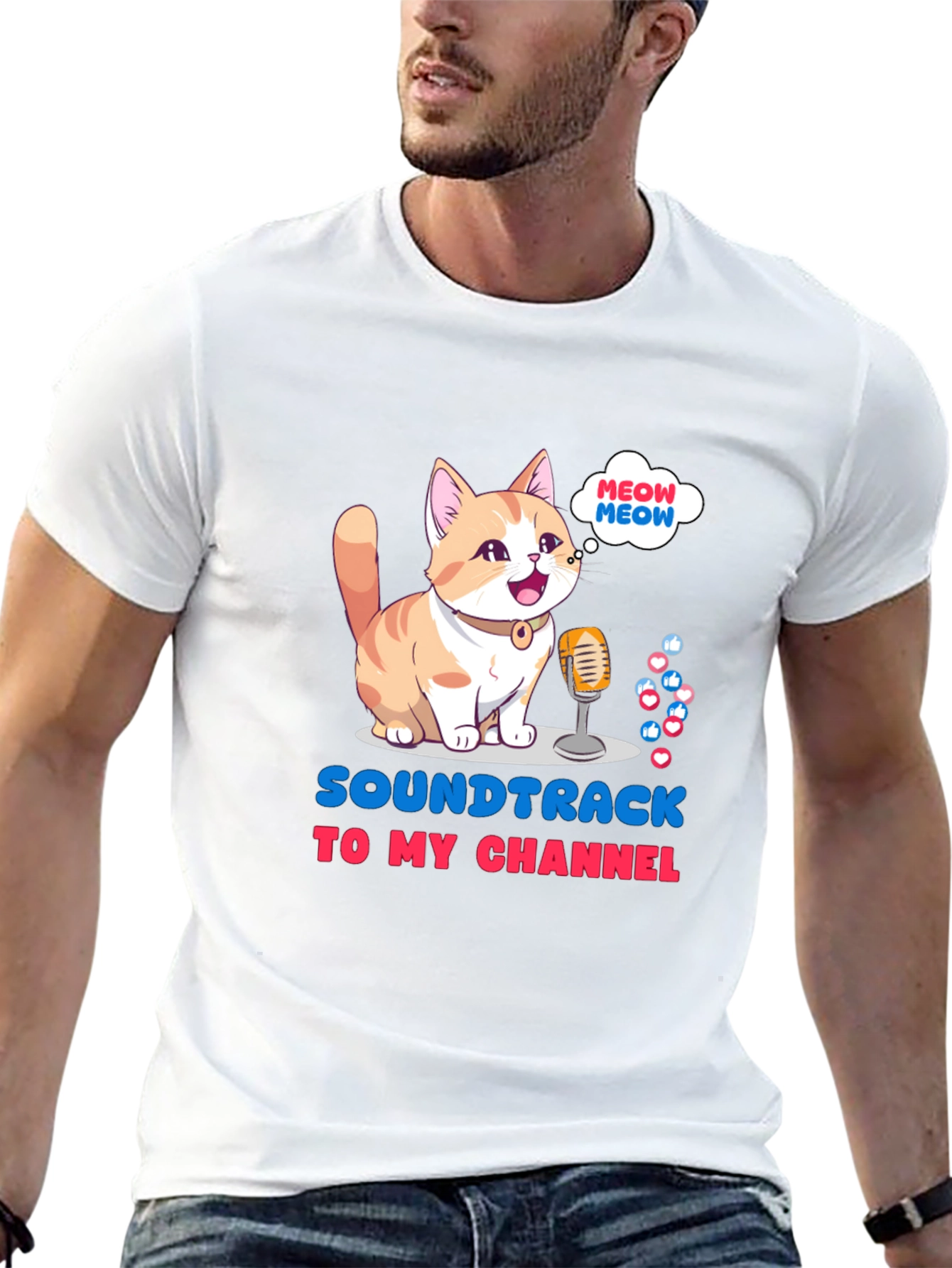Soundtrack to My Channel T-Shirt